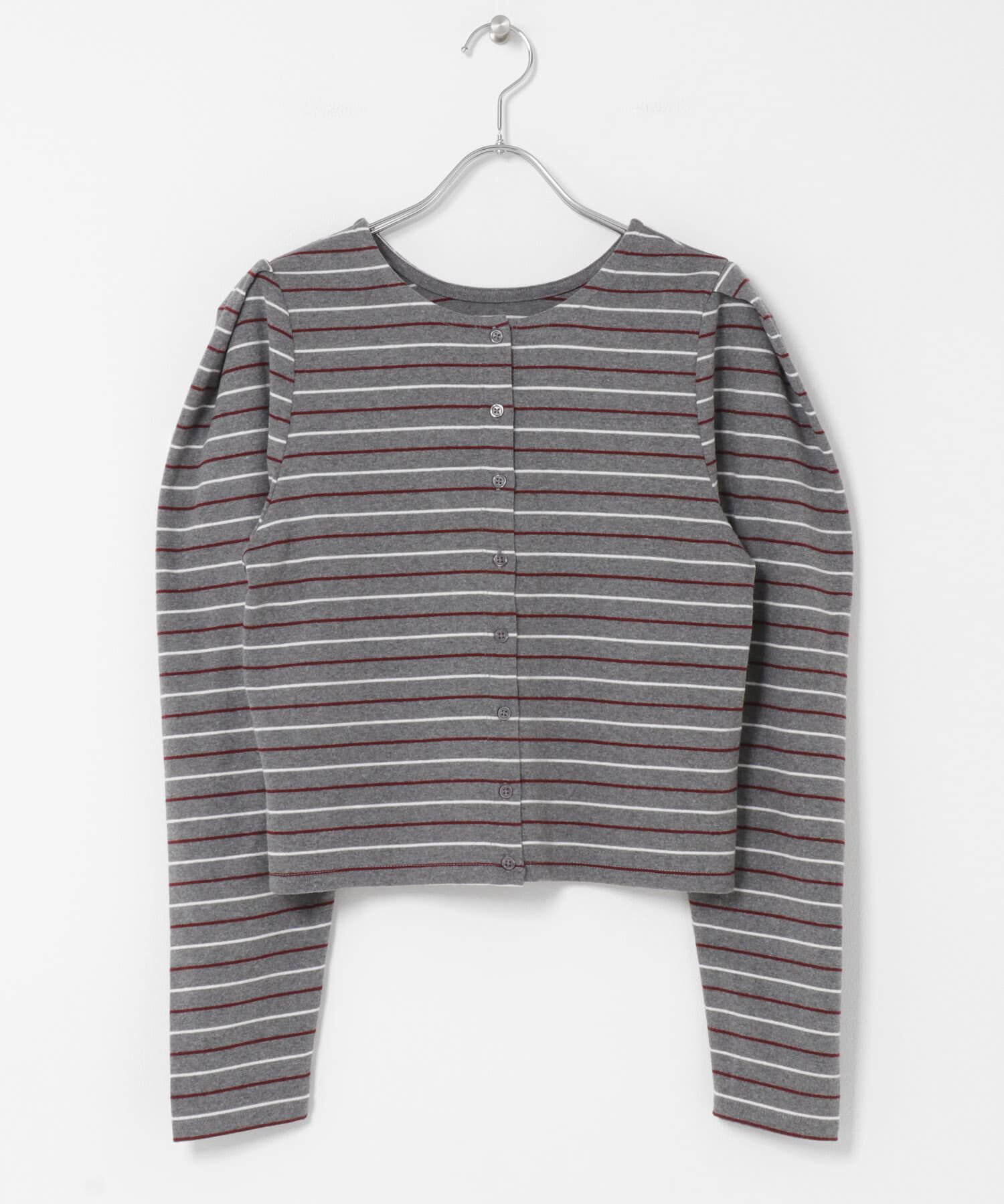  「2WAYタックショルダーカーディガン」|カーディガン|