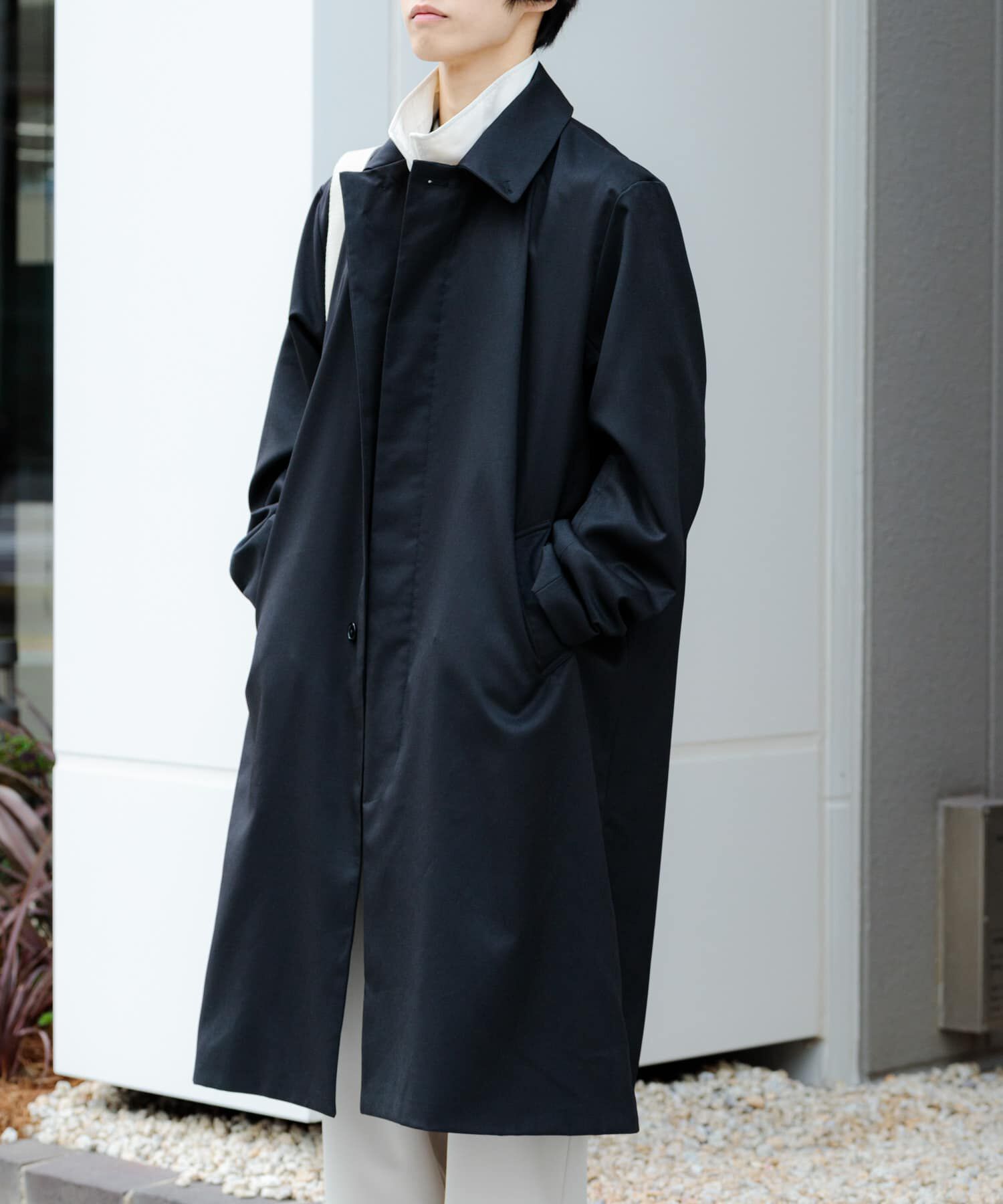 SENSE OF PLACE by URBAN RESEARCH「『ユニセックス』ステンカラーコート」|ステンカラーコート|