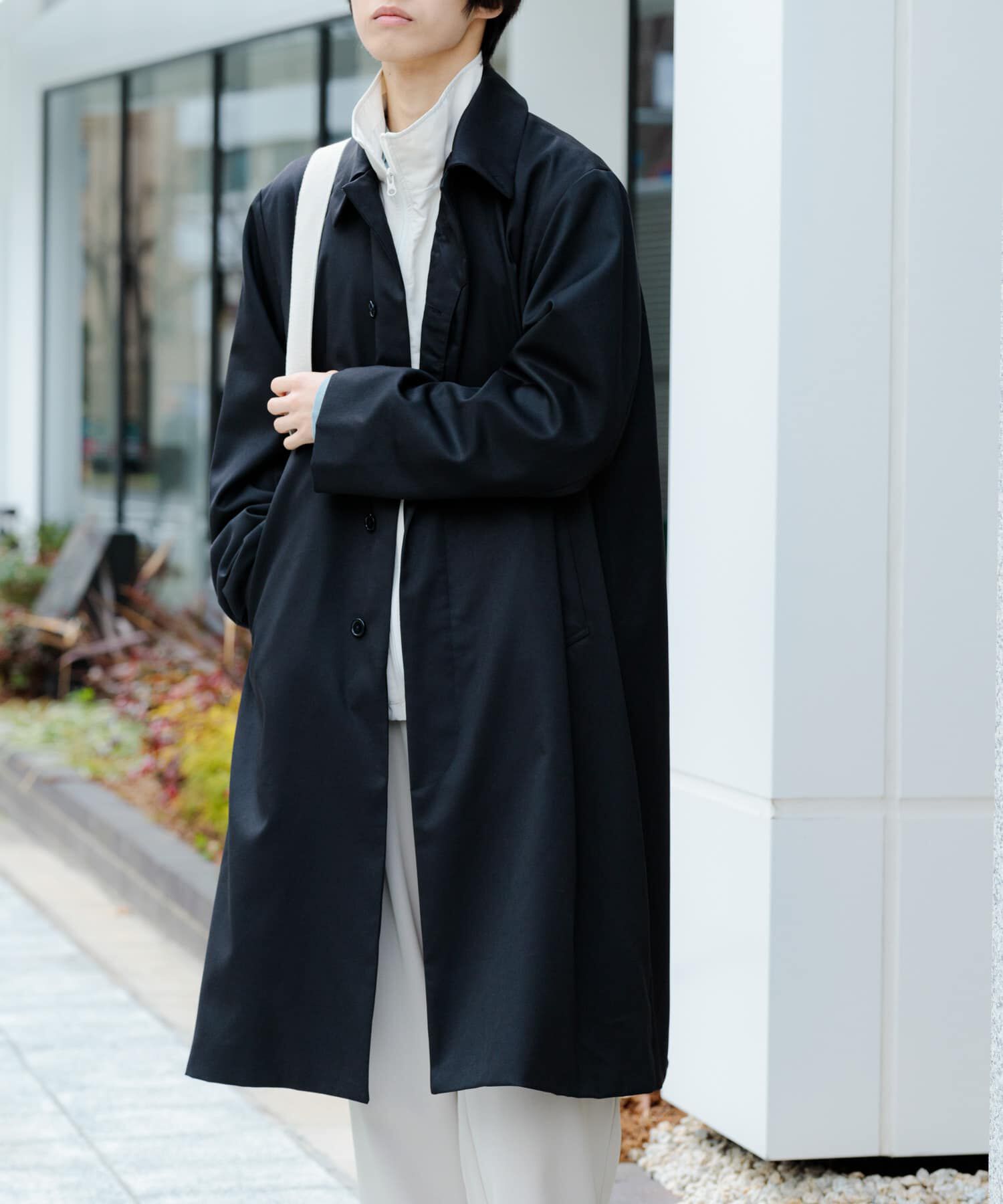 SENSE OF PLACE by URBAN RESEARCH「『ユニセックス』ステンカラーコート」|ステンカラーコート|