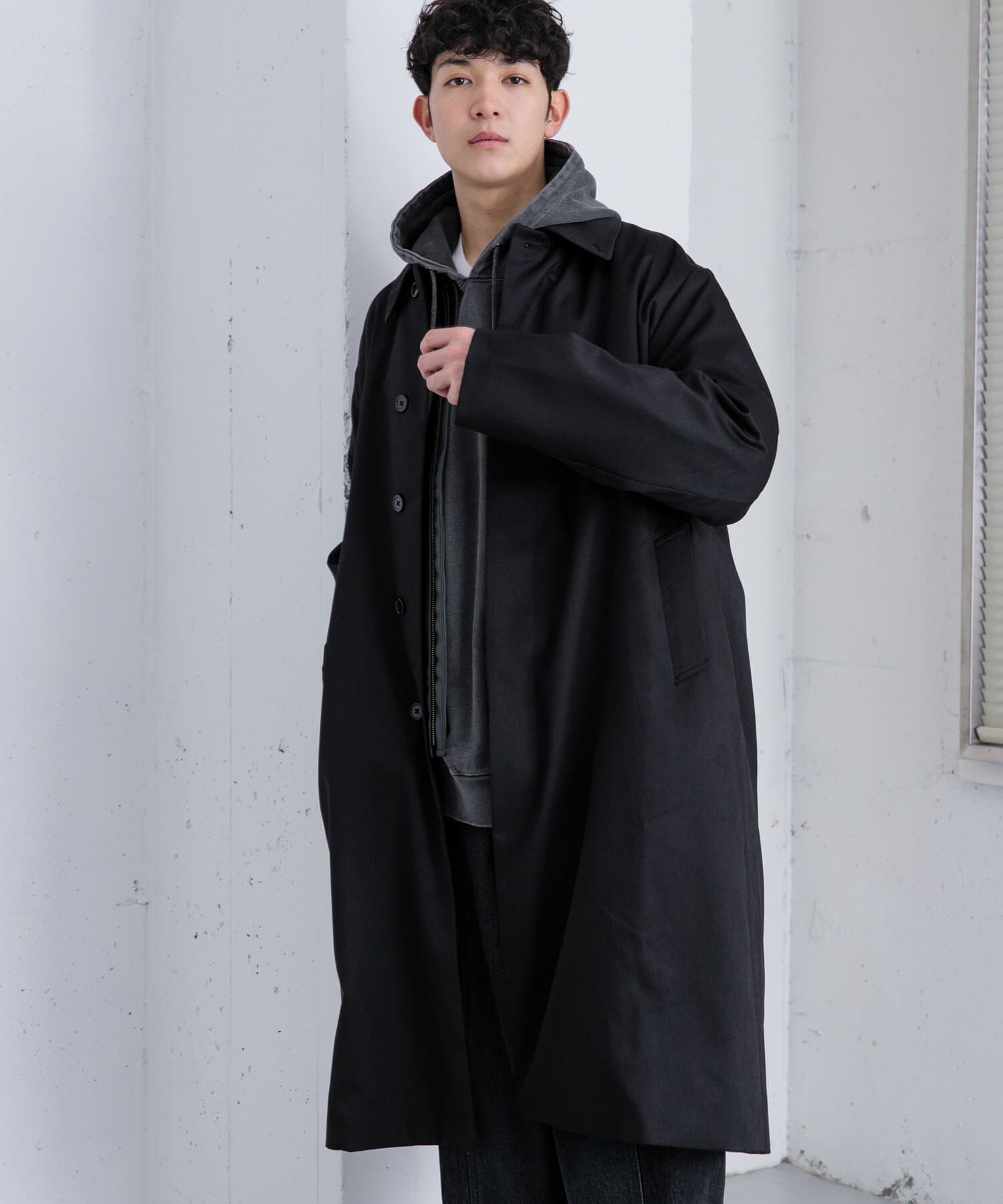 SENSE OF PLACE by URBAN RESEARCH「『ユニセックス』ステンカラーコート」|ステンカラーコート|