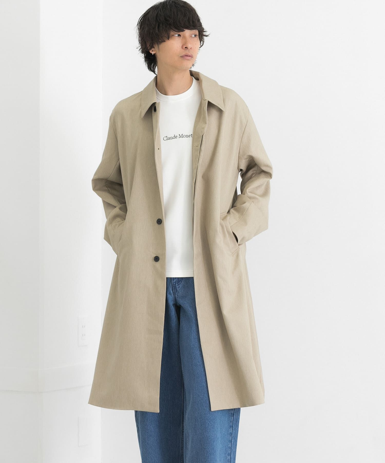 SENSE OF PLACE by URBAN RESEARCH「『ユニセックス』ステンカラーコート」|ステンカラーコート|