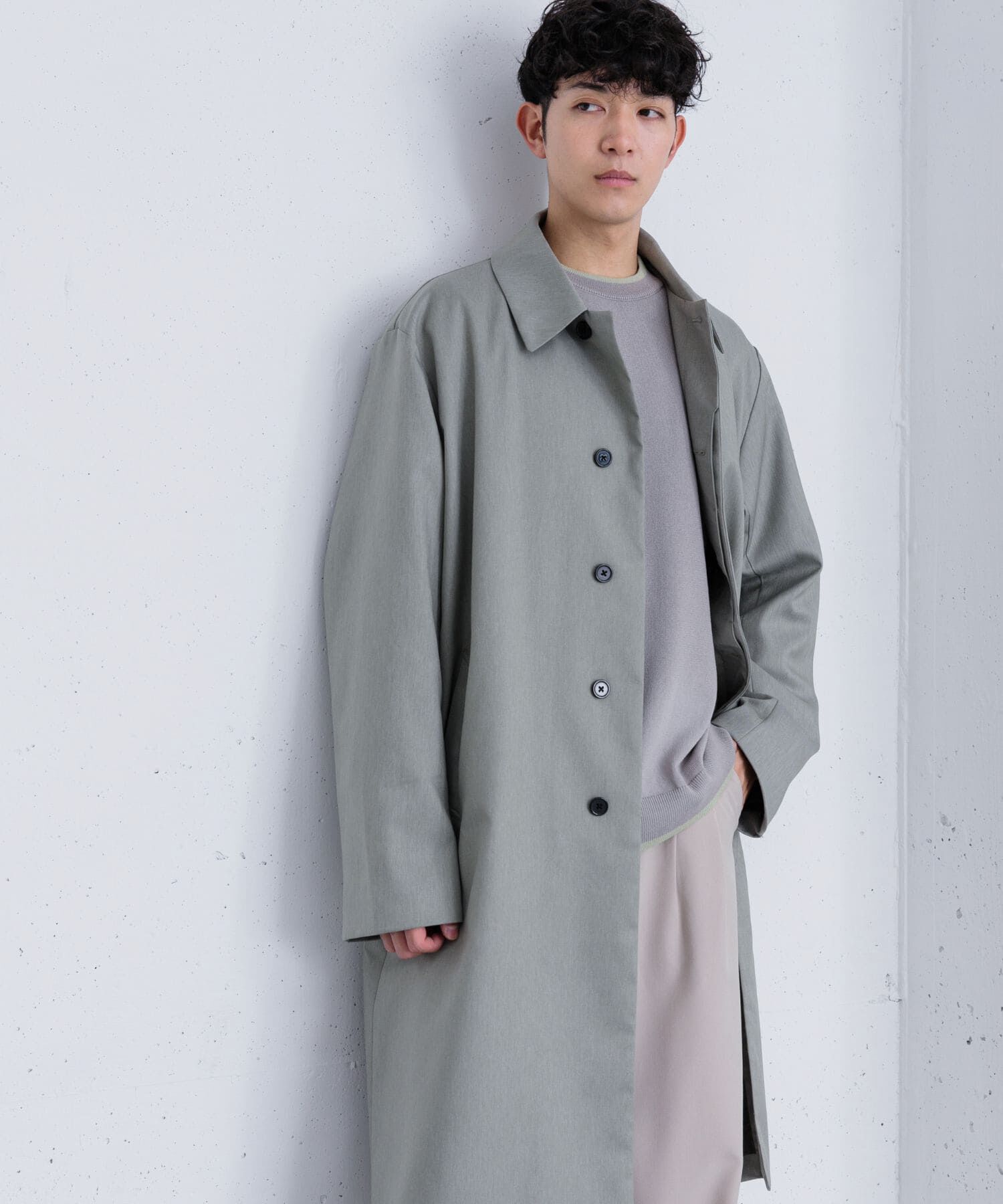 SENSE OF PLACE by URBAN RESEARCH「『ユニセックス』ステンカラーコート」|ステンカラーコート|