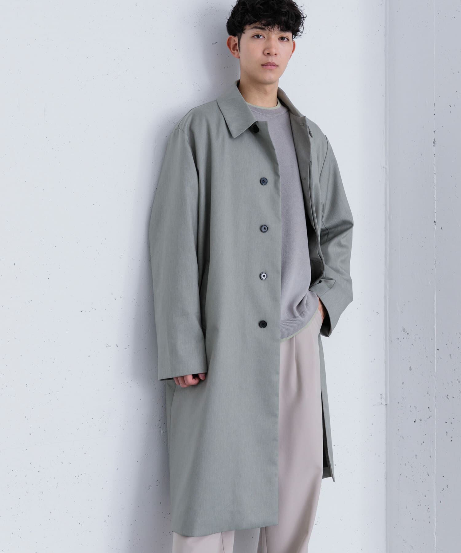 SENSE OF PLACE by URBAN RESEARCH「『ユニセックス』ステンカラーコート」|ステンカラーコート|