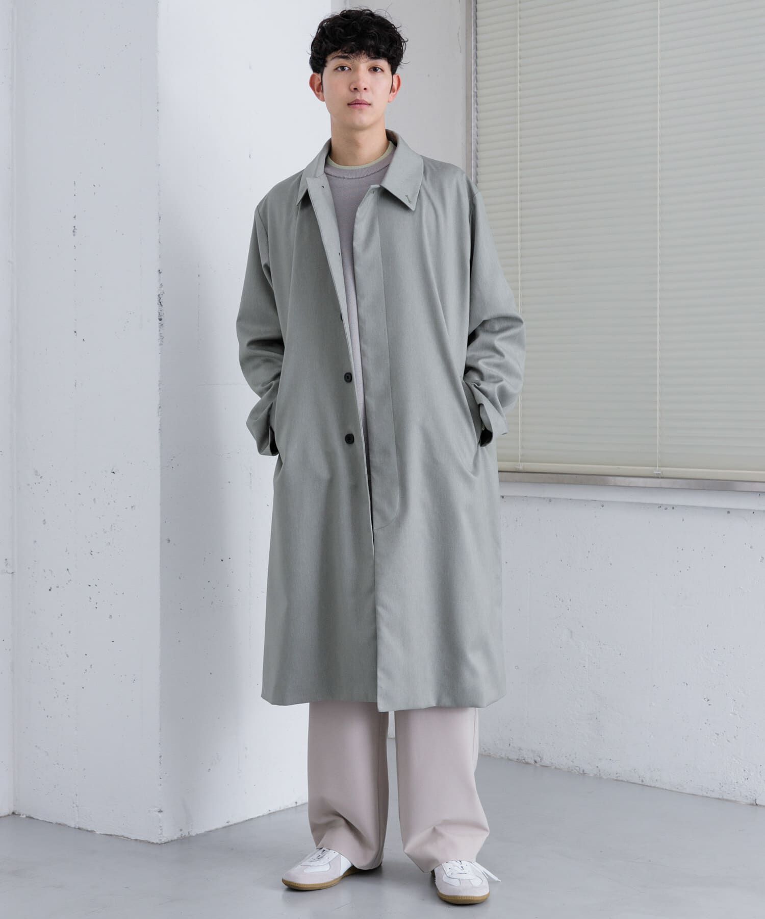 SENSE OF PLACE by URBAN RESEARCH「『ユニセックス』ステンカラーコート」|ステンカラーコート|