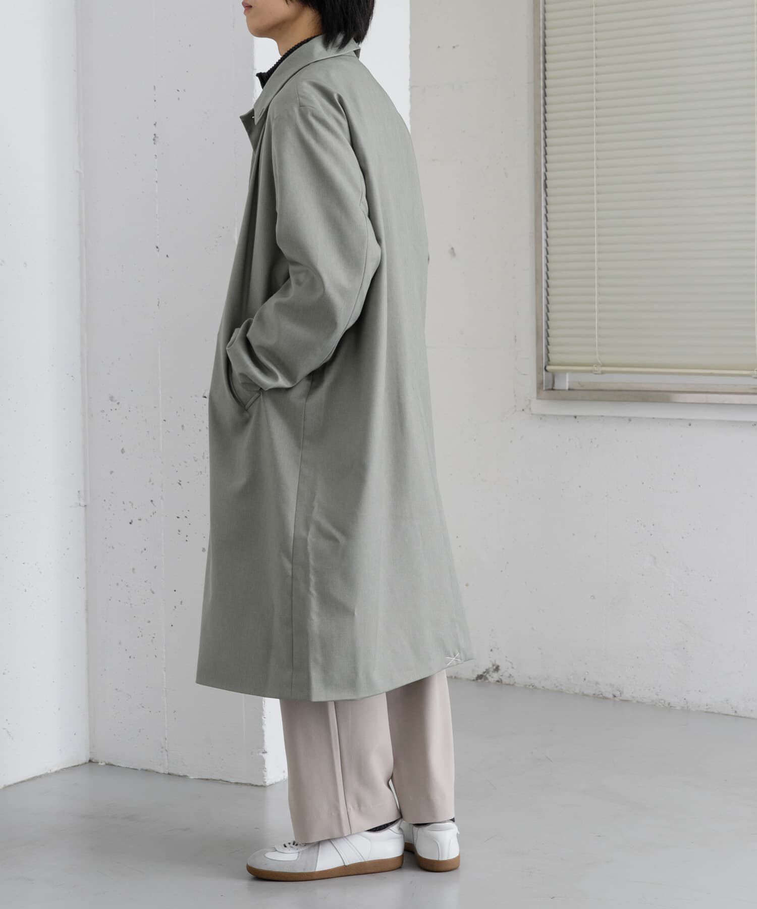 SENSE OF PLACE by URBAN RESEARCH「『ユニセックス』ステンカラーコート」|ステンカラーコート|