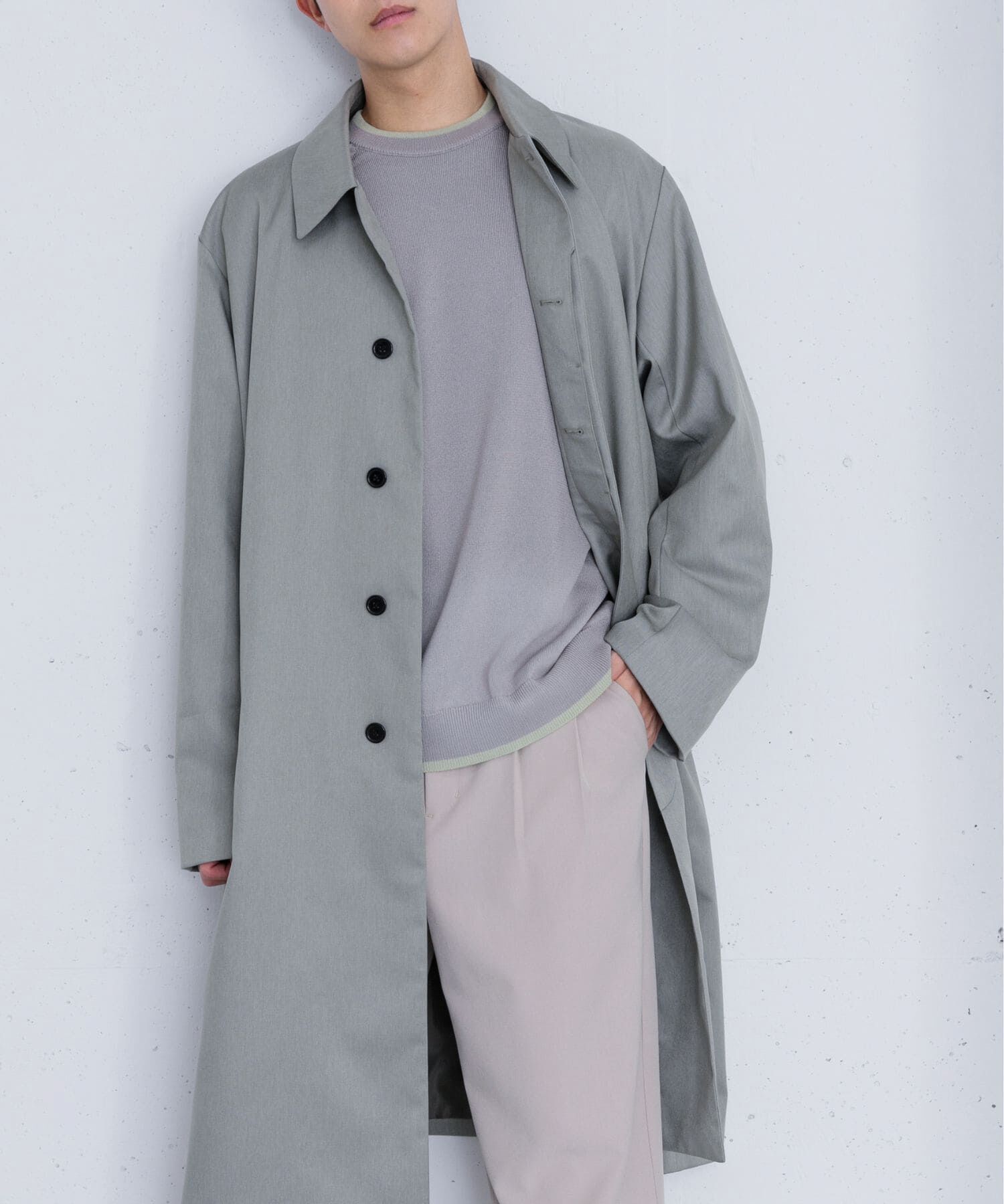 SENSE OF PLACE by URBAN RESEARCH「『ユニセックス』ステンカラーコート」|ステンカラーコート|