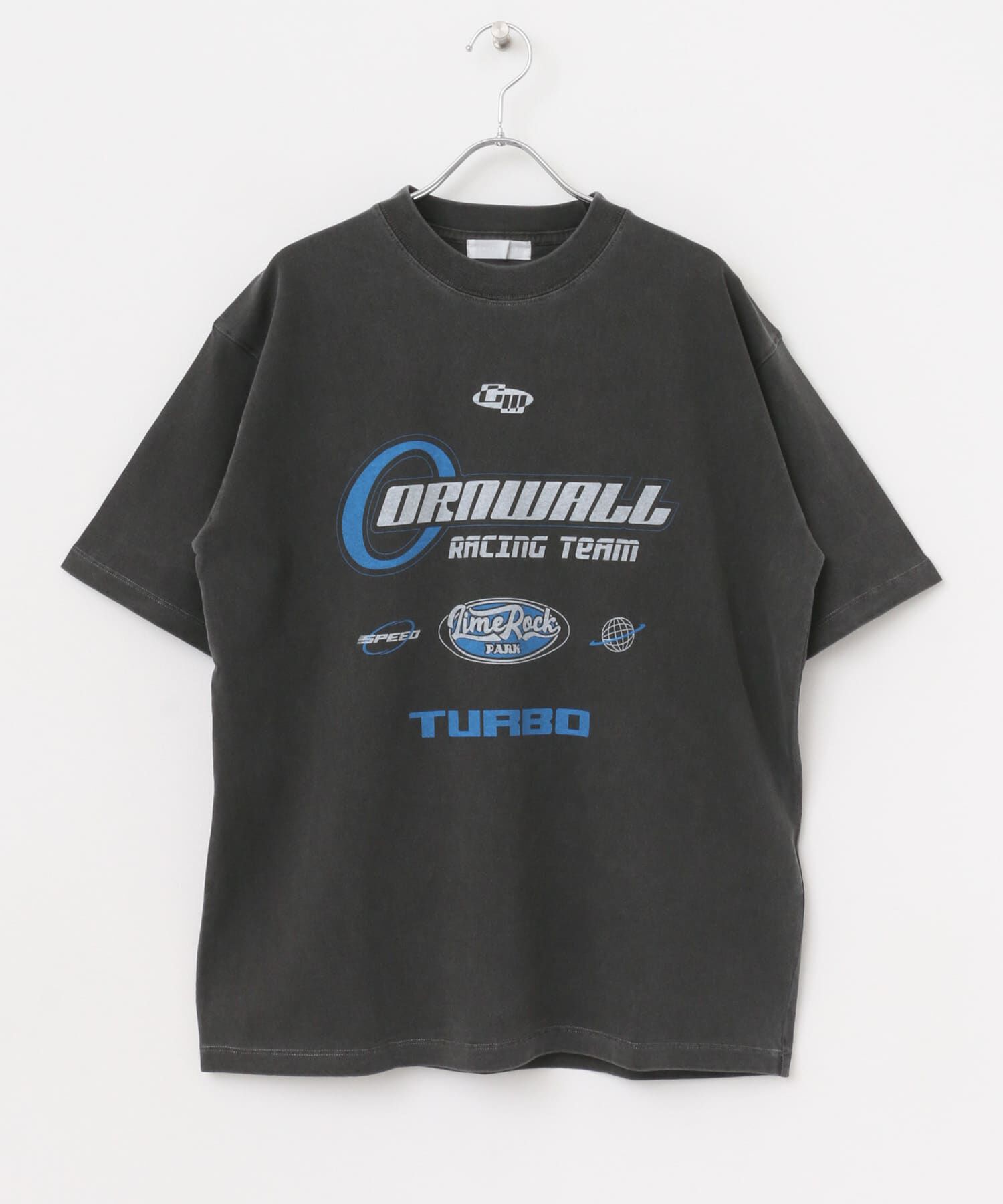 SENSE OF PLACE by URBAN RESEARCH「フェードロゴグラフィックTシャツ(5分袖)」|Tシャツ・カットソー|