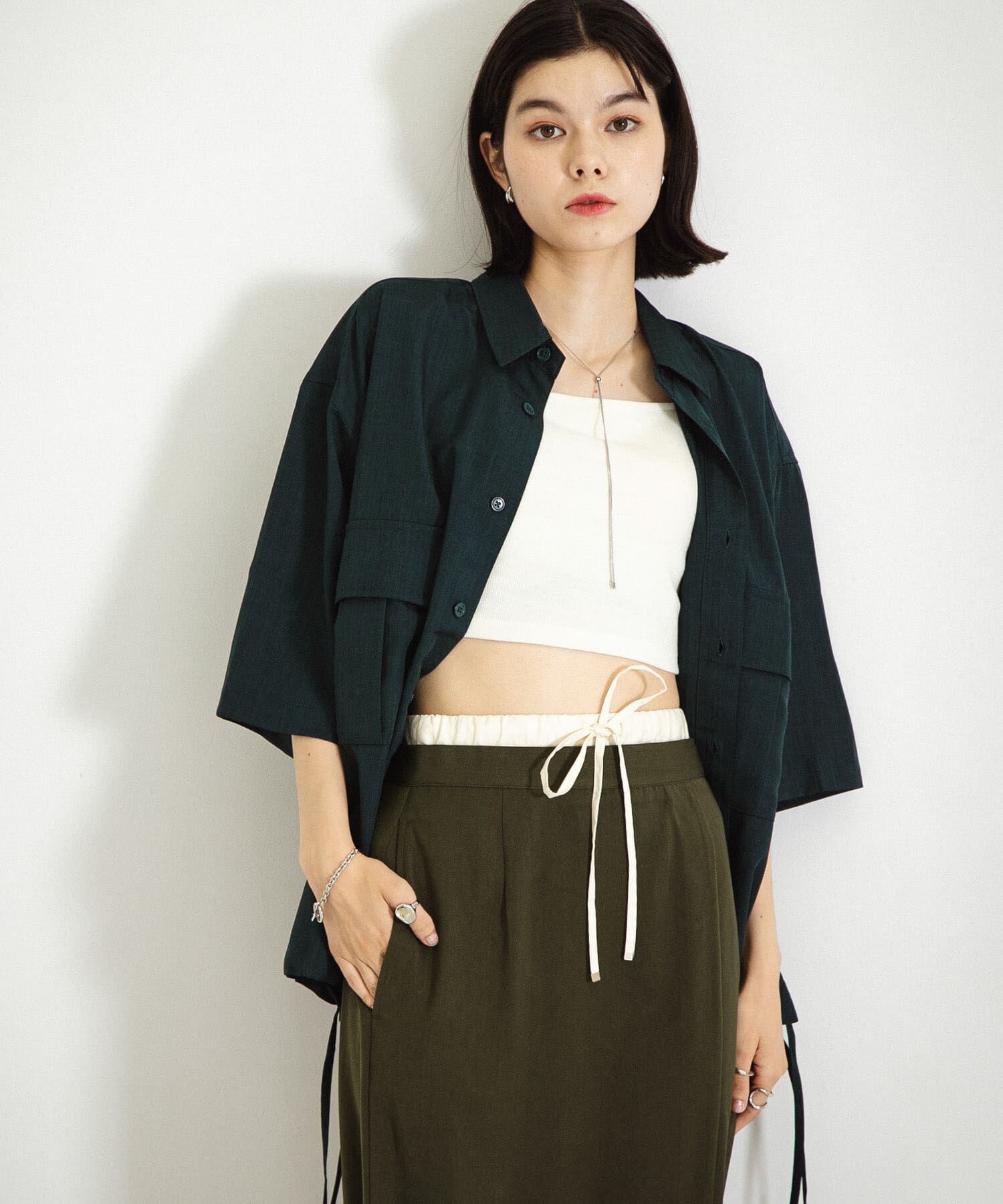 SENSE OF PLACE by URBAN RESEARCH「CPOサイドデザインルーズシャツ」|シャツ・ブラウス|