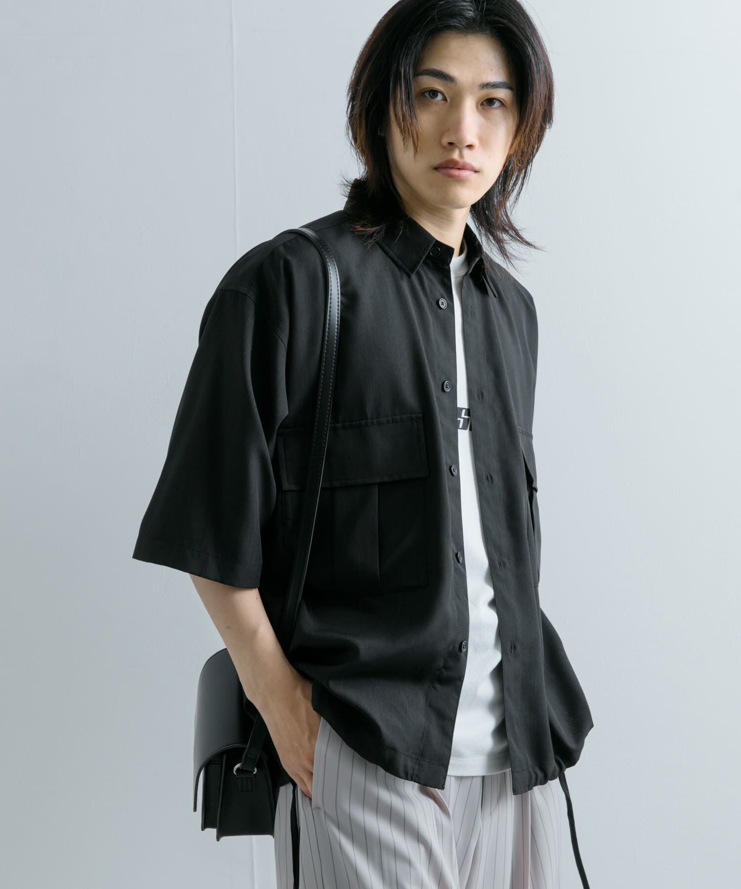 SENSE OF PLACE by URBAN RESEARCH「CPOサイドデザインルーズシャツ」|シャツ・ブラウス|