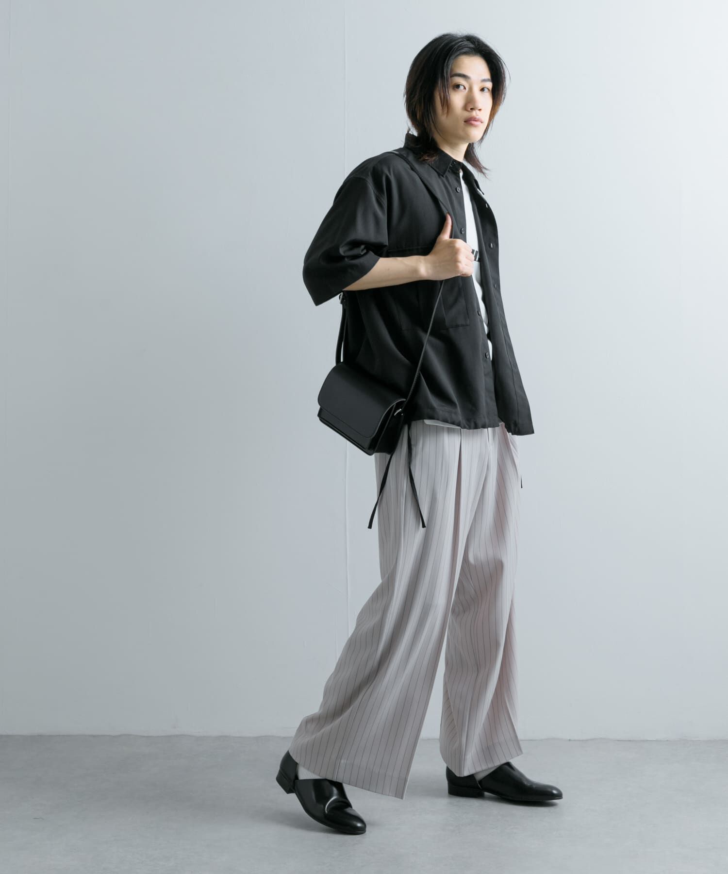 SENSE OF PLACE by URBAN RESEARCH「CPOサイドデザインルーズシャツ」|シャツ・ブラウス|