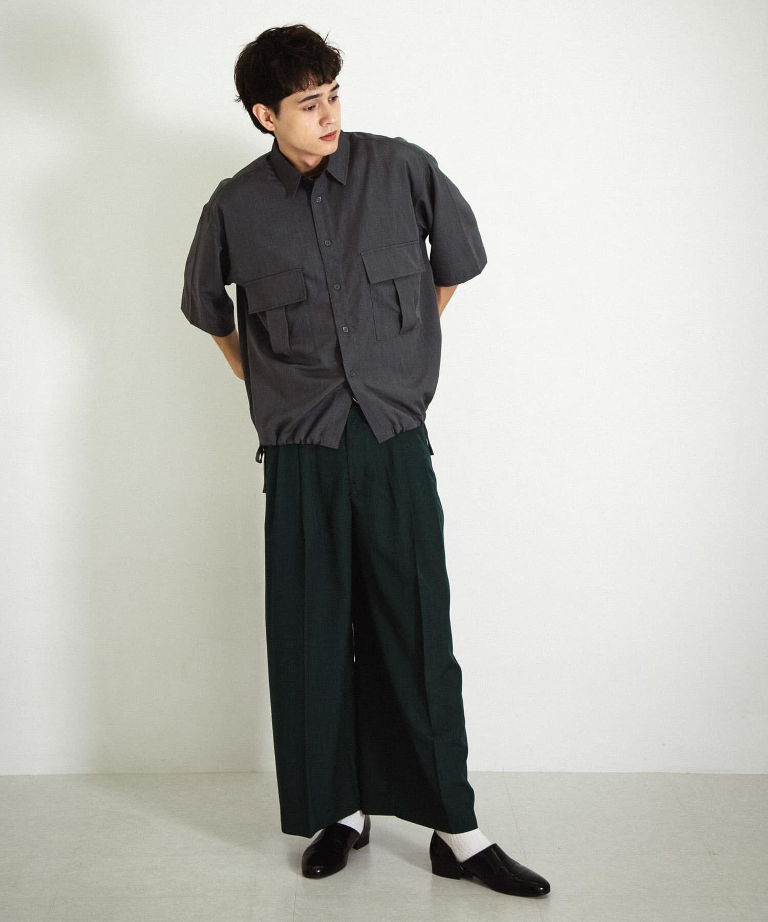 SENSE OF PLACE by URBAN RESEARCH「CPOサイドデザインルーズシャツ」|シャツ・ブラウス|