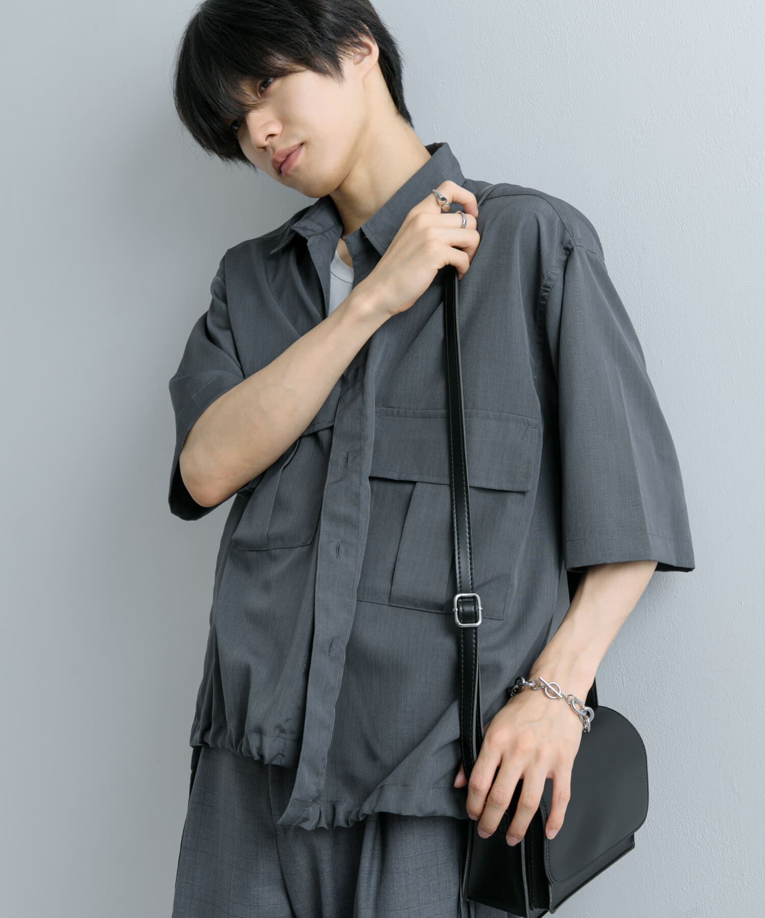 SENSE OF PLACE by URBAN RESEARCH「CPOサイドデザインルーズシャツ」|シャツ・ブラウス|