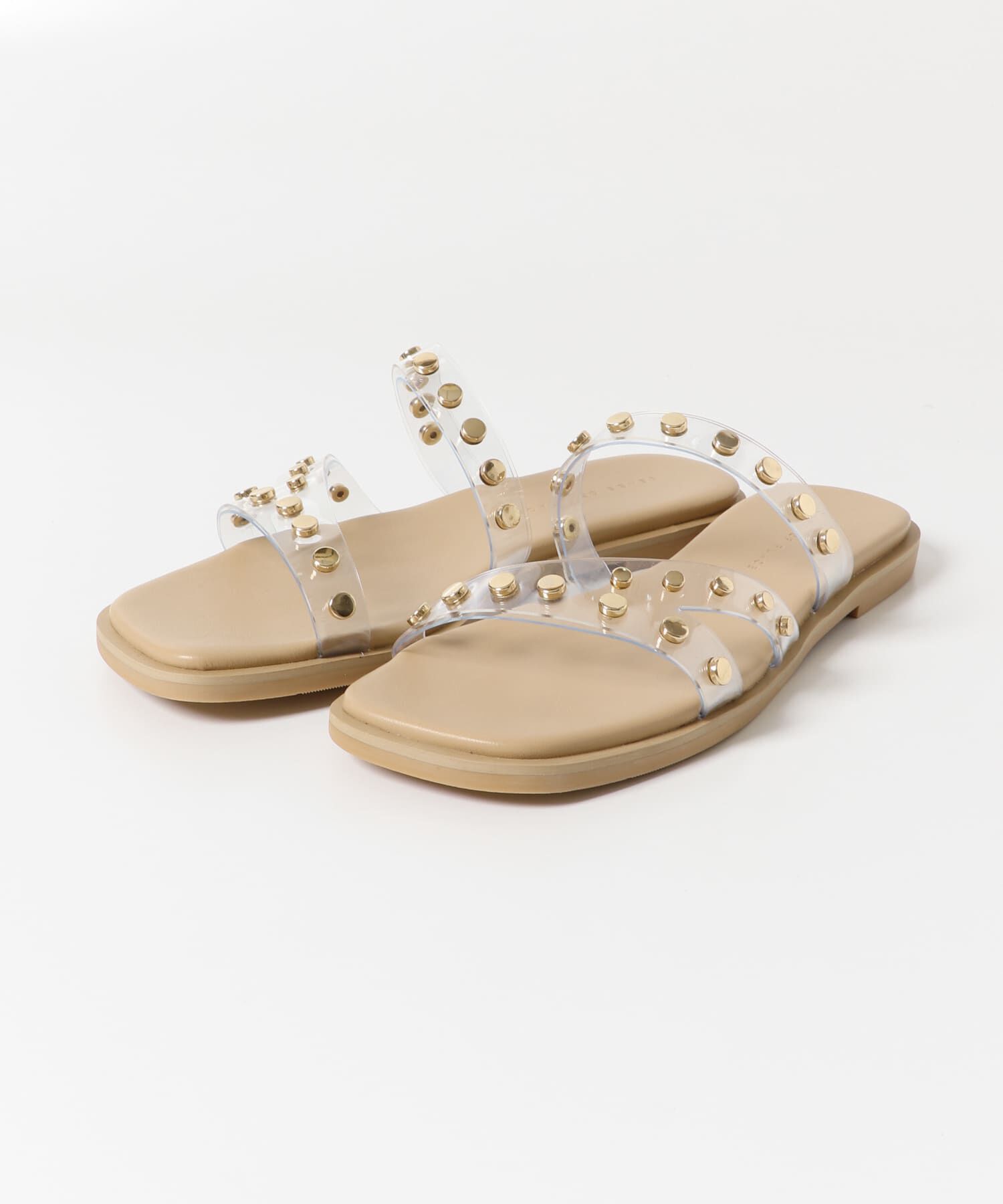 SENSE OF PLACE by URBAN RESEARCH「スタッズフラットサンダル」|サンダル|