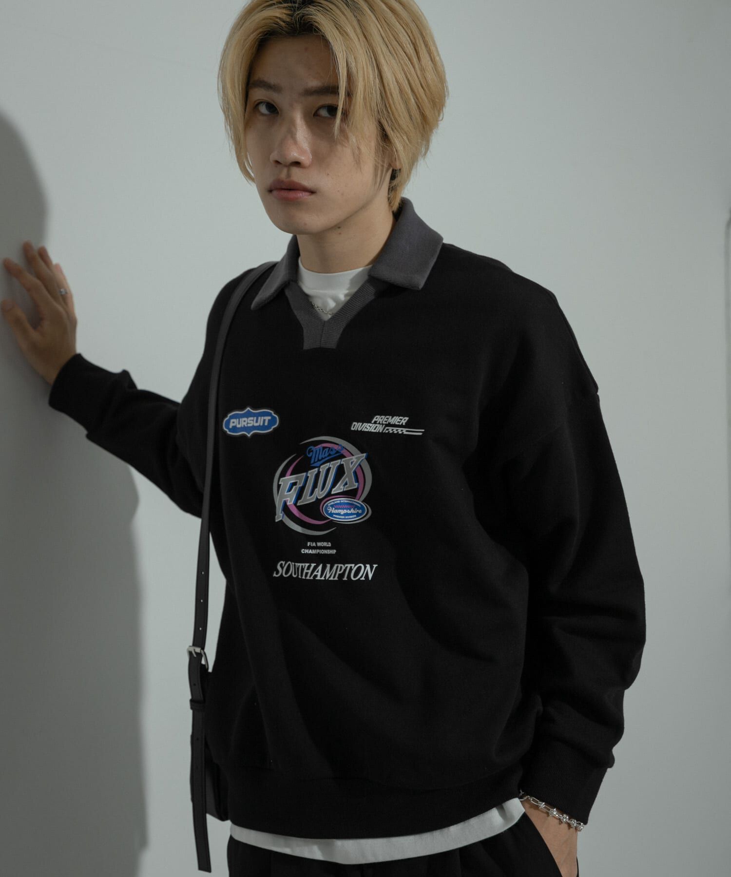 SENSE OF PLACE by URBAN RESEARCH「Game Graphic Long-Sleeve Sweat」|スウェット・ジャージ|