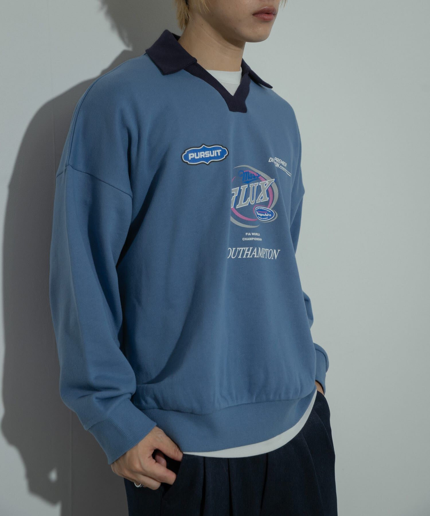 SENSE OF PLACE by URBAN RESEARCH「Game Graphic Long-Sleeve Sweat」|スウェット・ジャージ|