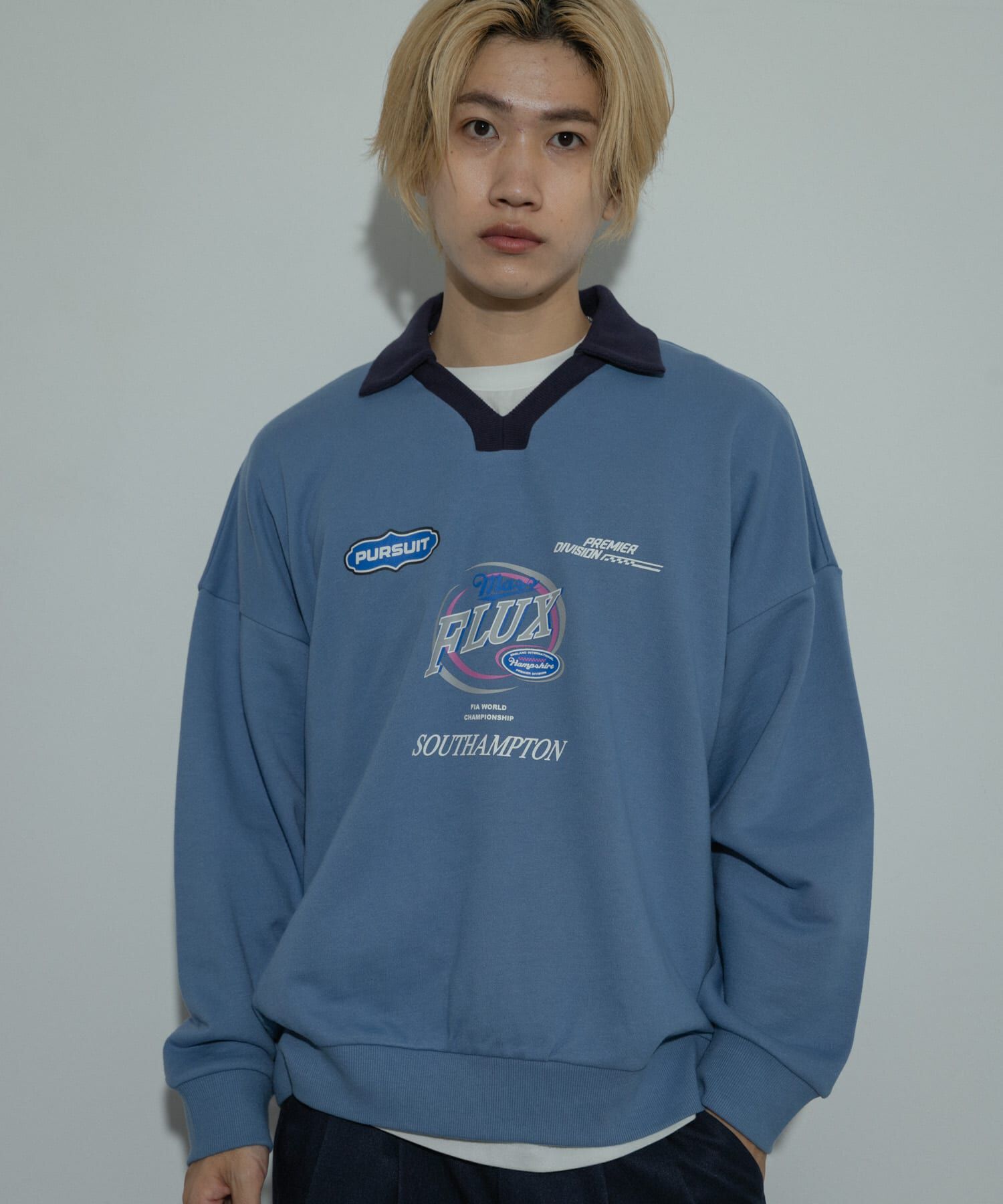 SENSE OF PLACE by URBAN RESEARCH「Game Graphic Long-Sleeve Sweat」|スウェット・ジャージ|