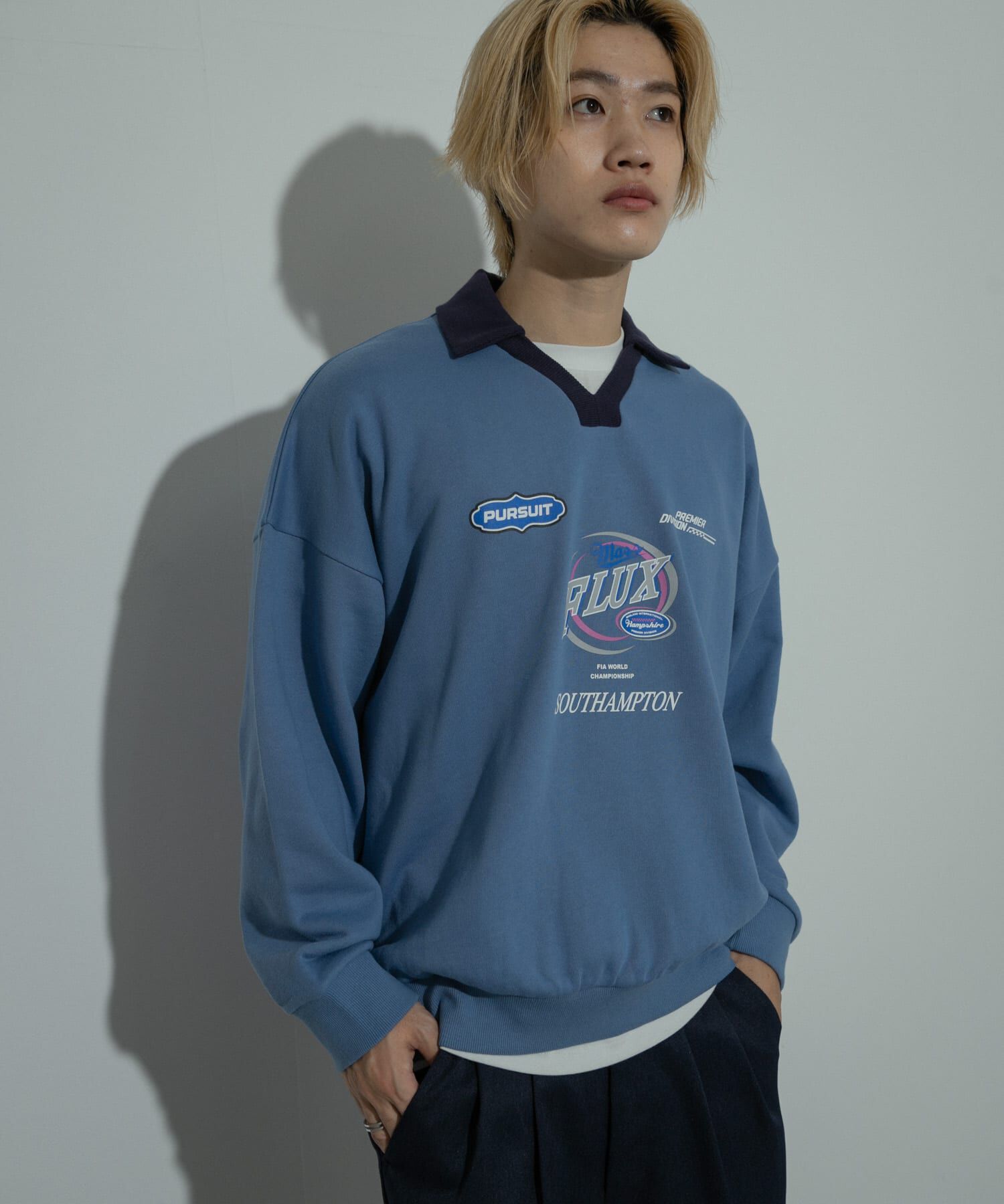 SENSE OF PLACE by URBAN RESEARCH「Game Graphic Long-Sleeve Sweat」|スウェット・ジャージ|