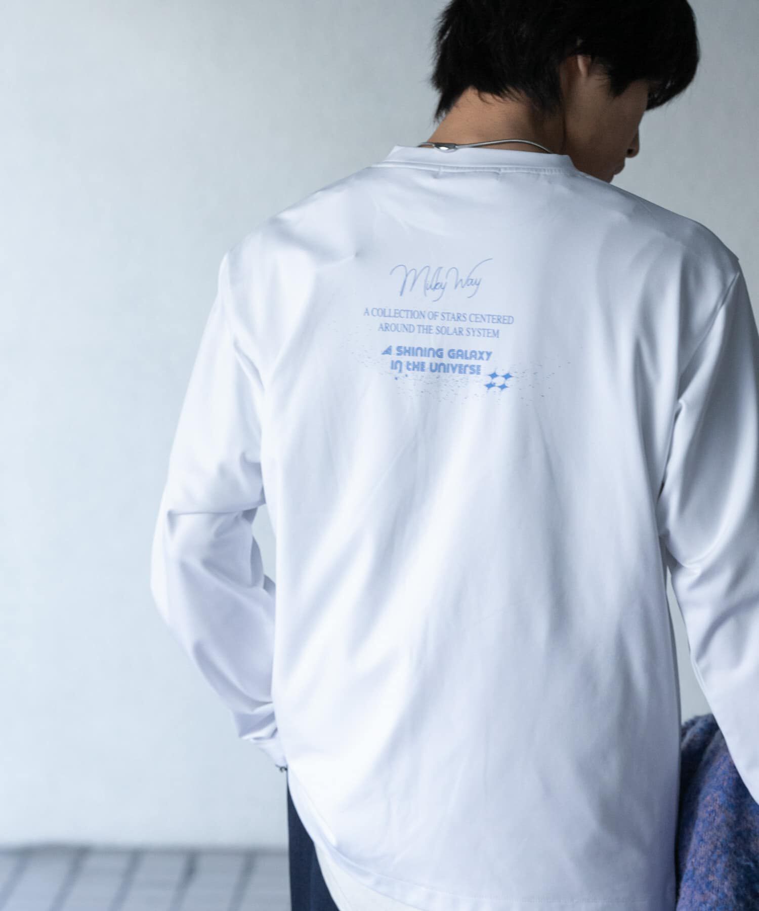 SENSE OF PLACE by URBAN RESEARCH「Galaxy Graphic Long-Sleeve T-shirts」|Tシャツ・カットソー|