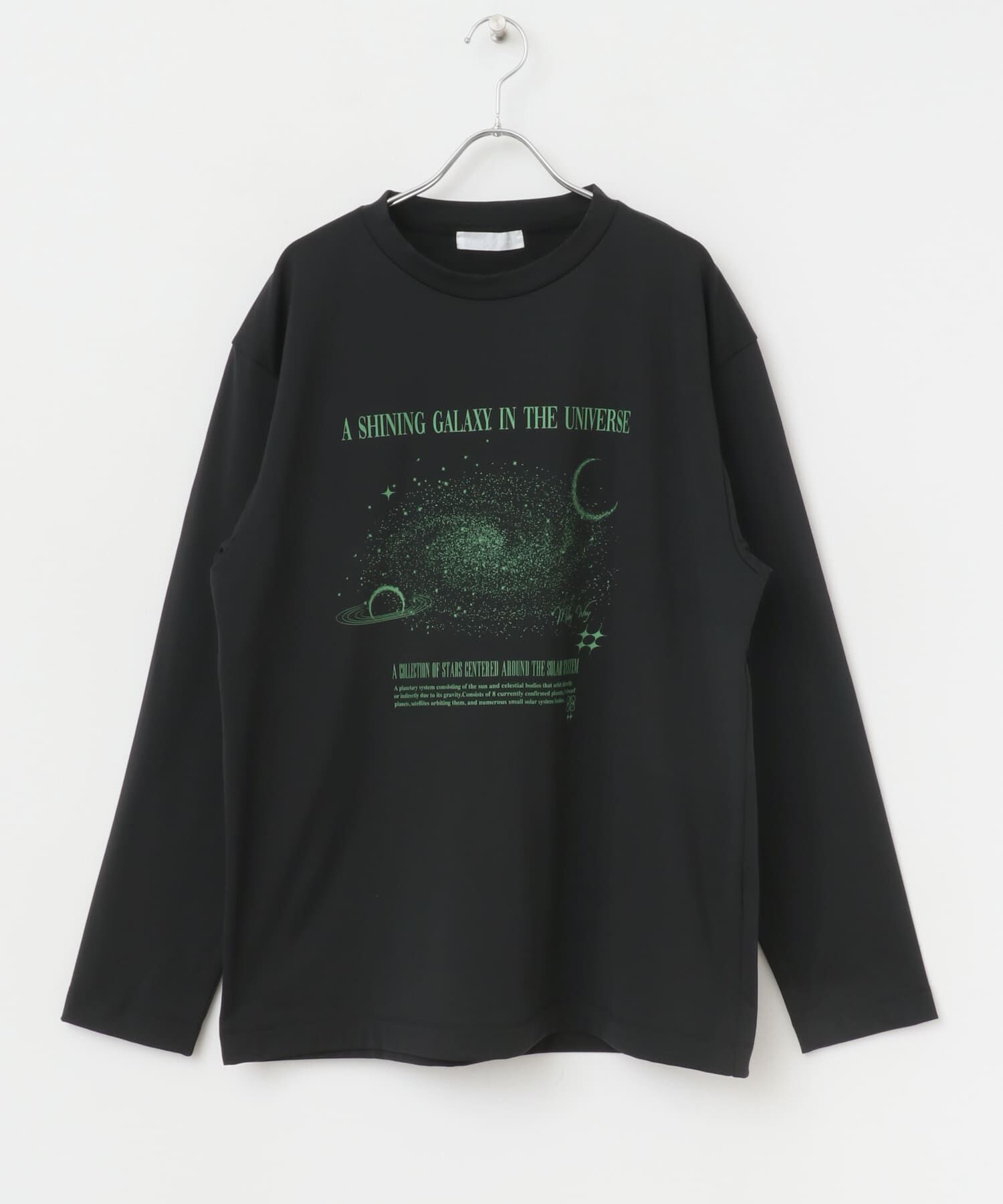 SENSE OF PLACE by URBAN RESEARCH「Galaxy Graphic Long-Sleeve T-shirts」|Tシャツ・カットソー|