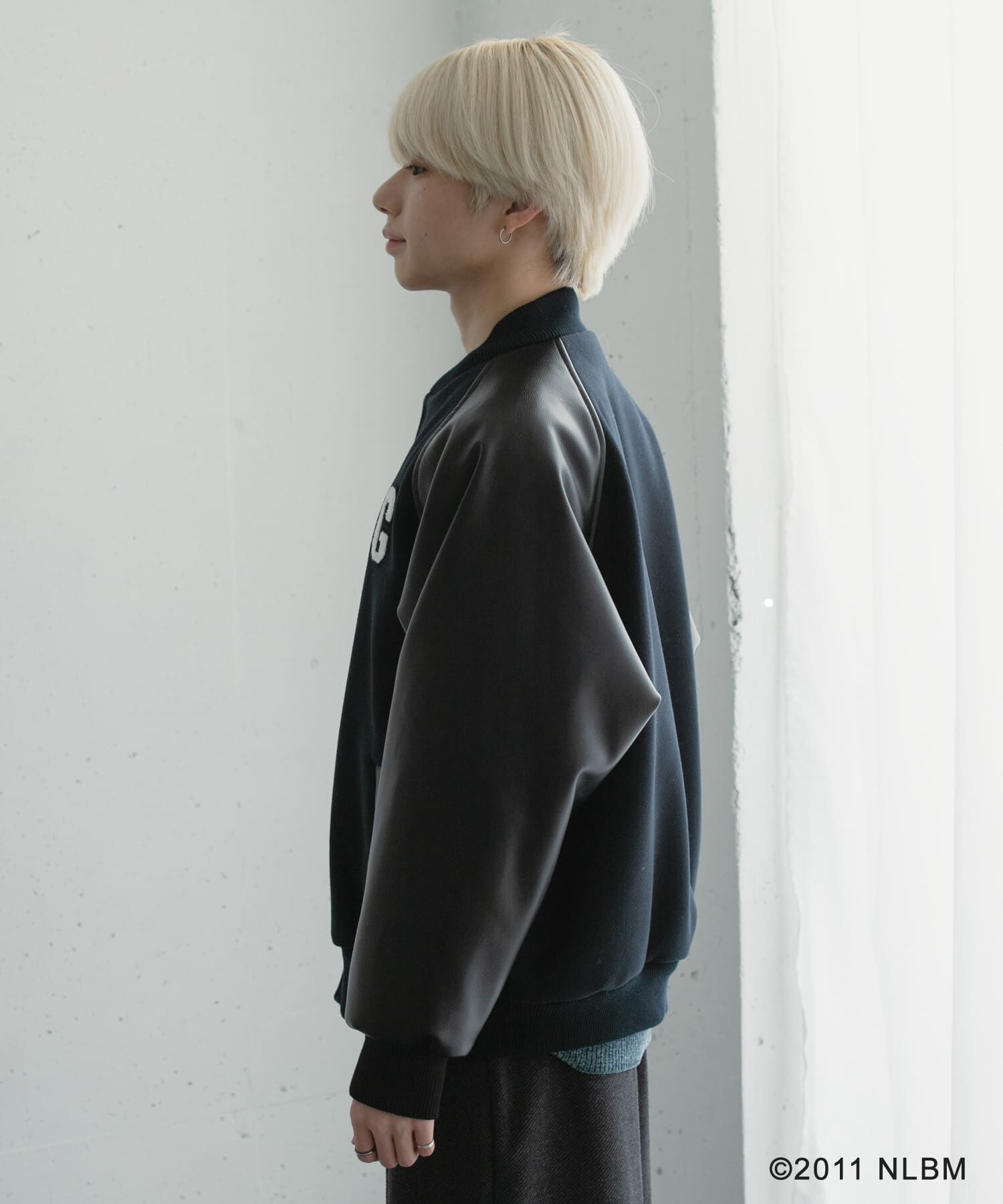 SENSE OF PLACE by URBAN RESEARCH「Negro Leagues　スタジャン」|ブルゾン・スタジャン|