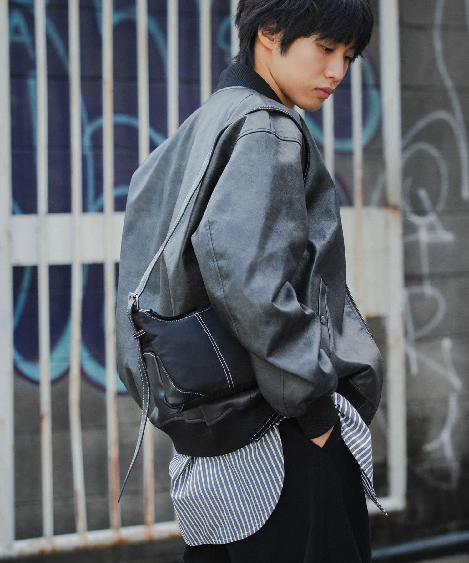 SENSE OF PLACE by URBAN RESEARCH「ヴィンテージライクMA-1」|ブルゾン・スタジャン|