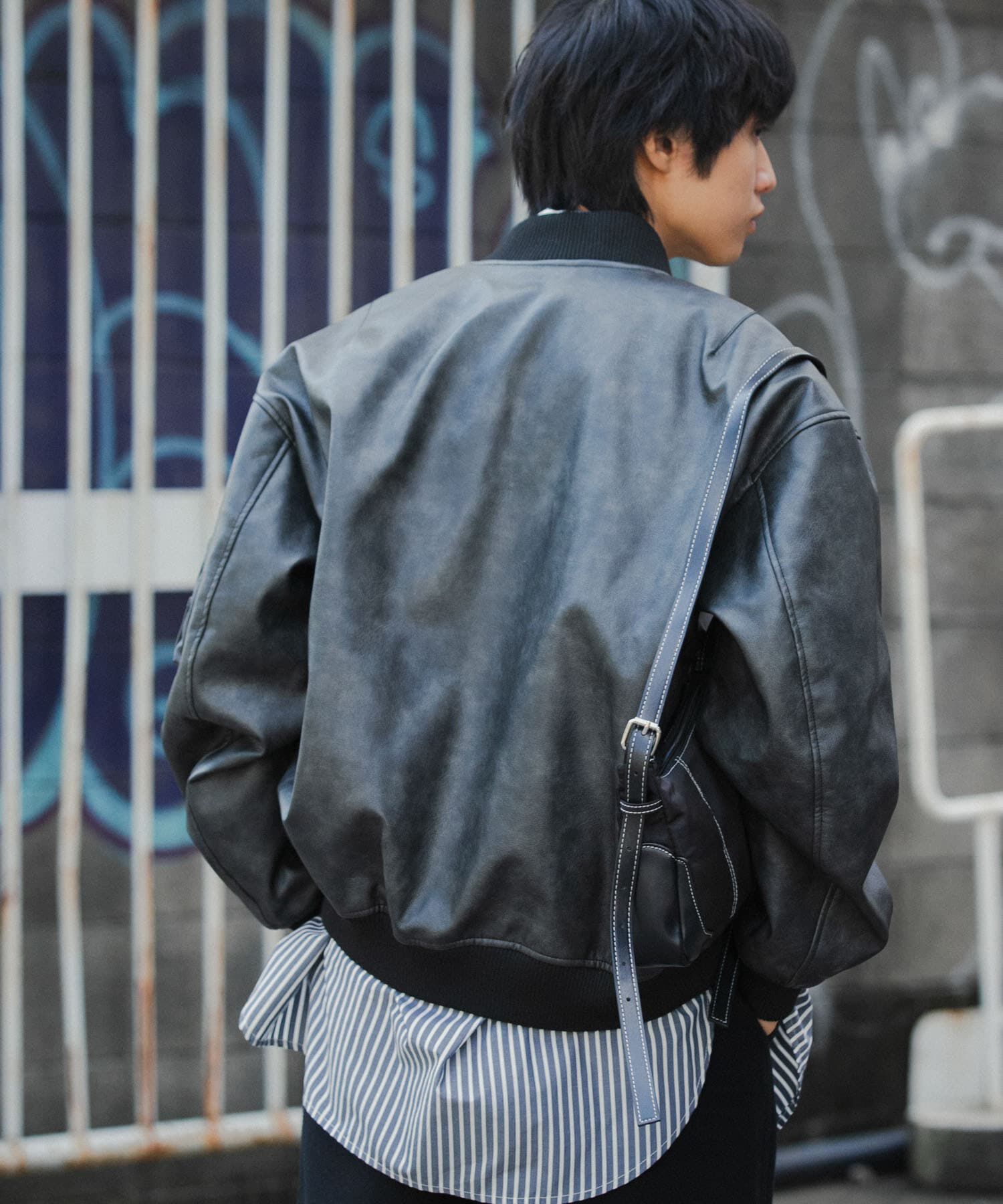 SENSE OF PLACE by URBAN RESEARCH「ヴィンテージライクMA-1」|ブルゾン・スタジャン|