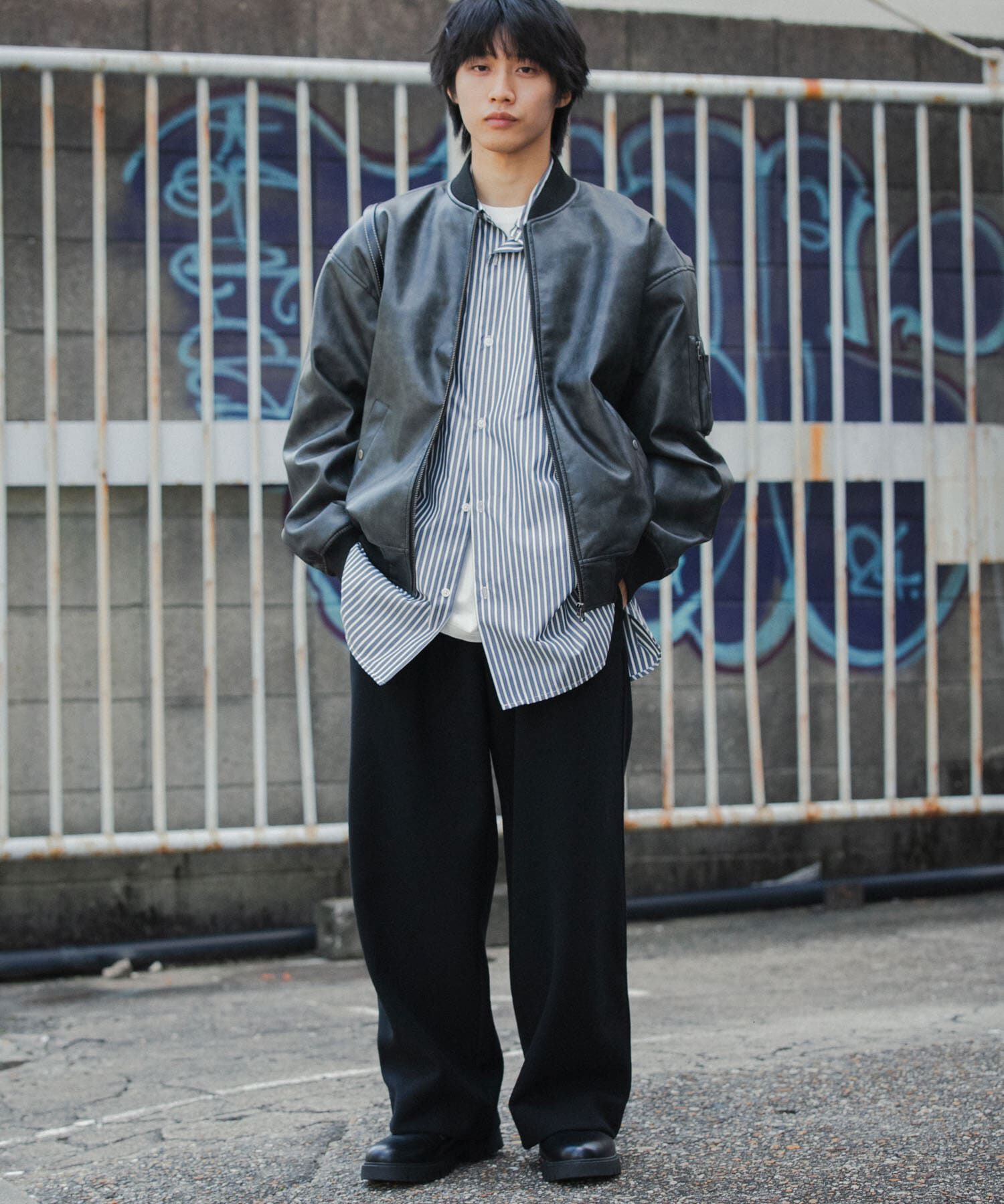 SENSE OF PLACE by URBAN RESEARCH「ヴィンテージライクMA-1」|ブルゾン・スタジャン|