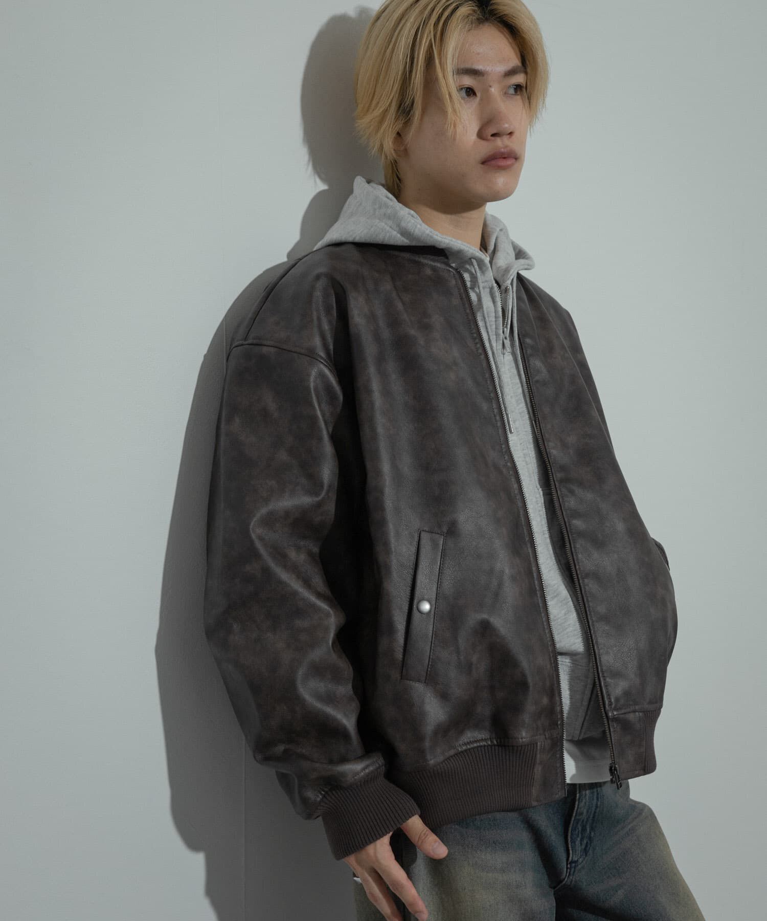 SENSE OF PLACE by URBAN RESEARCH「ヴィンテージライクMA-1」|ブルゾン・スタジャン|