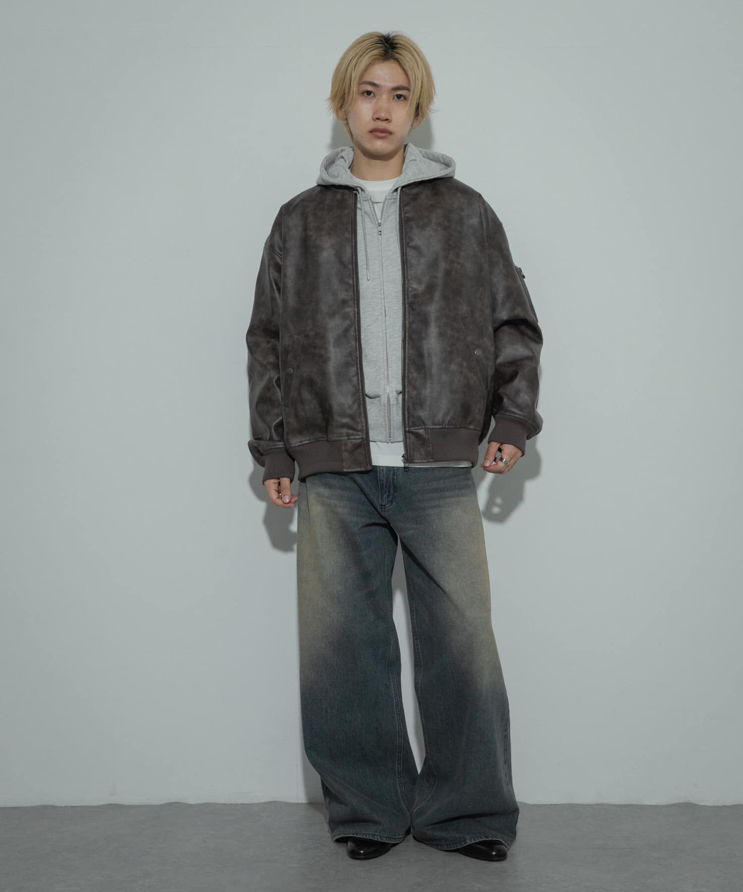 SENSE OF PLACE by URBAN RESEARCH「ヴィンテージライクMA-1」|ブルゾン・スタジャン|