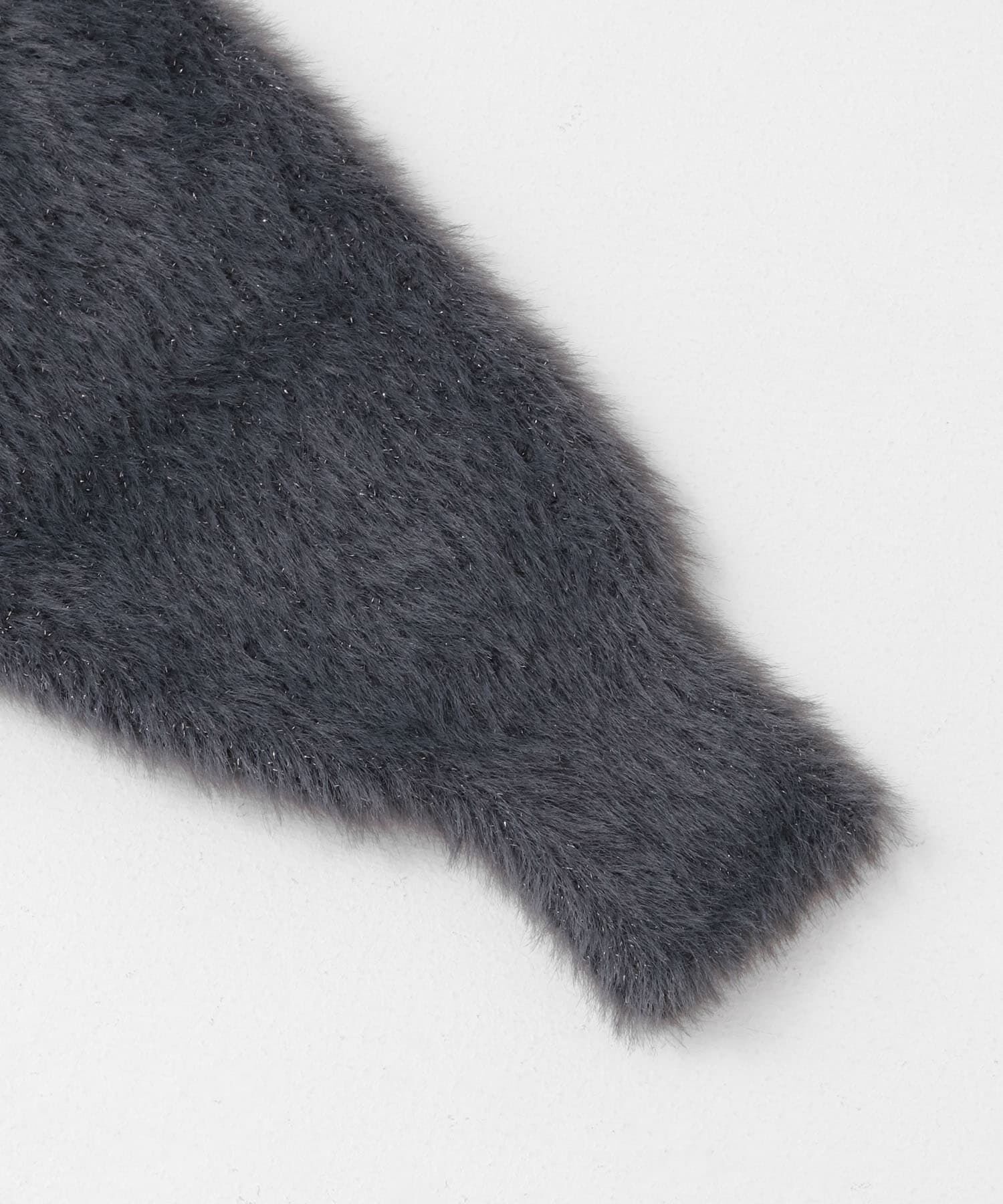 SENSE OF PLACE by URBAN RESEARCH「ラメシャギークロップドカーディガン」|ニット・セーター|