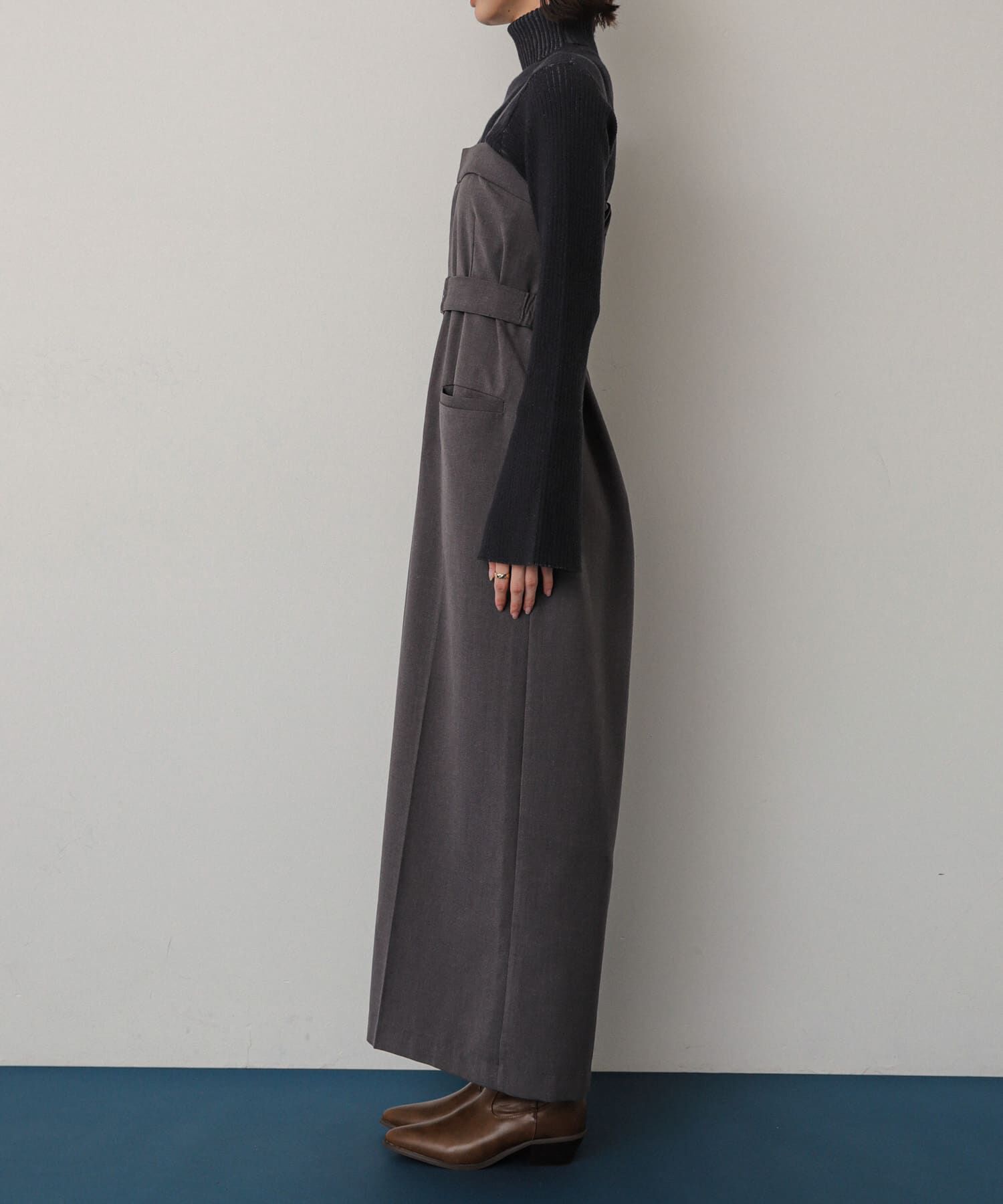 SENSE OF PLACE by URBAN RESEARCH「ベアオールインワン」|スカート|