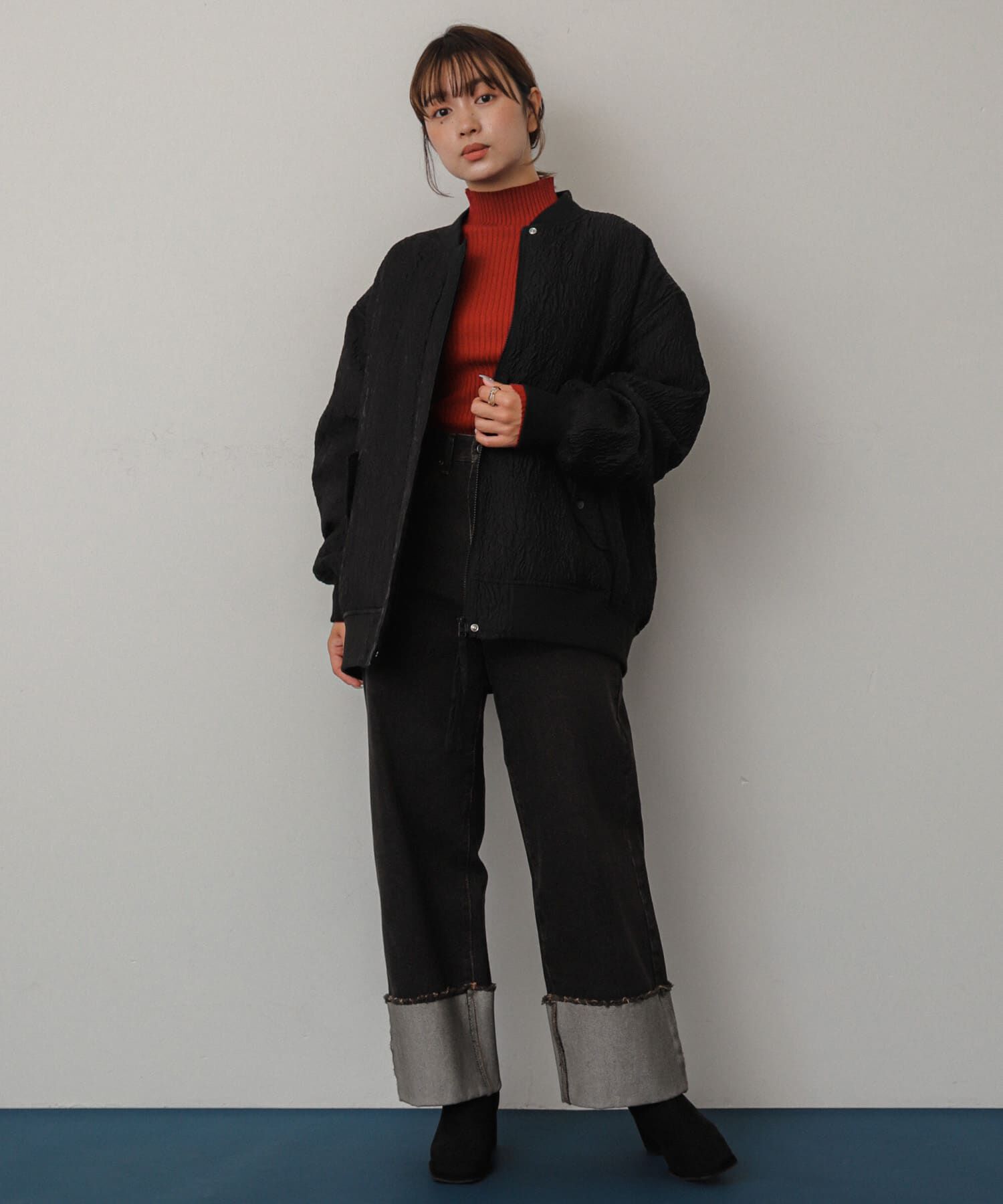 SENSE OF PLACE by URBAN RESEARCH「オーバーサイズMA-1」|ブルゾン・スタジャン|