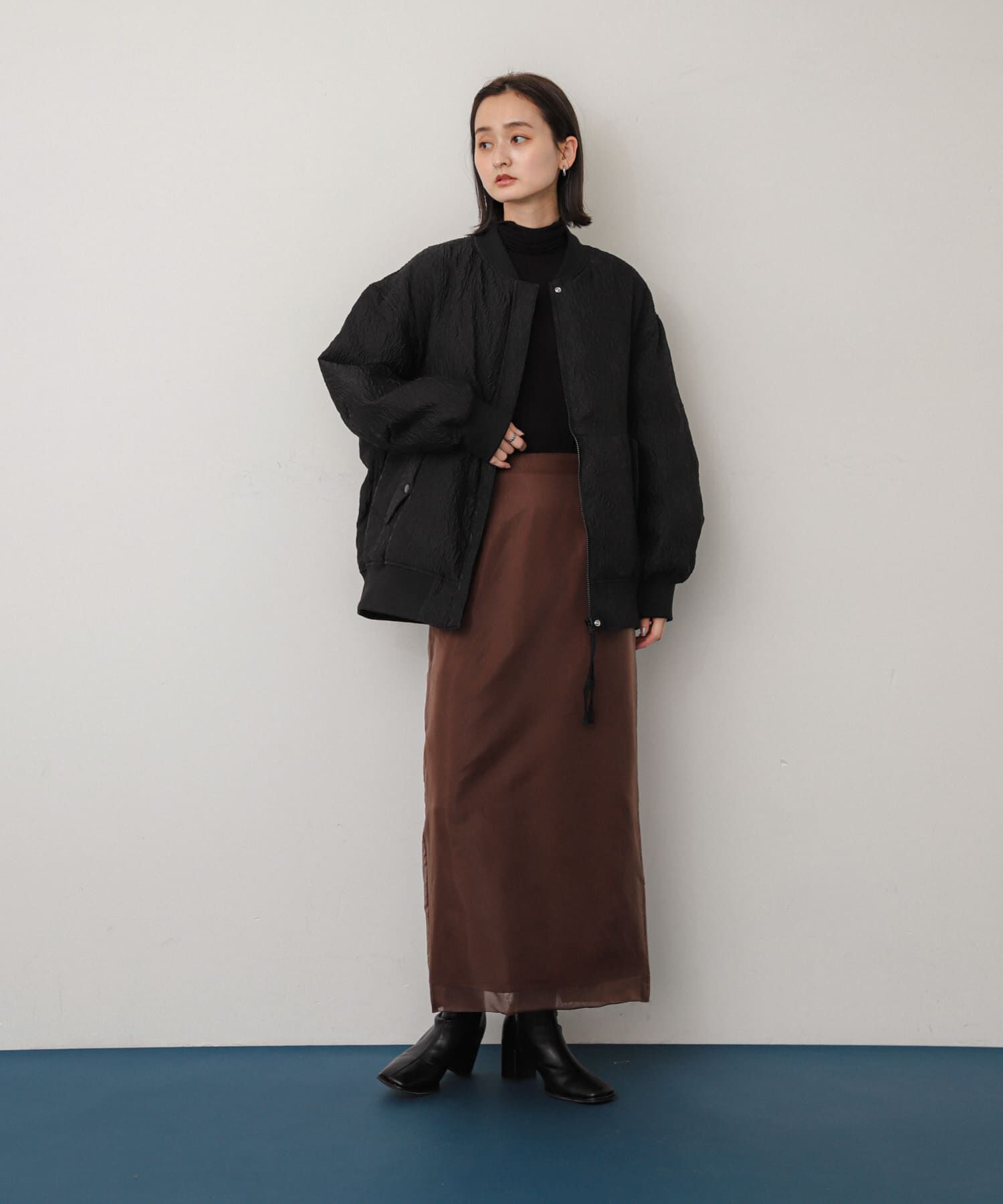 SENSE OF PLACE by URBAN RESEARCH「オーバーサイズMA-1」|ブルゾン・スタジャン|