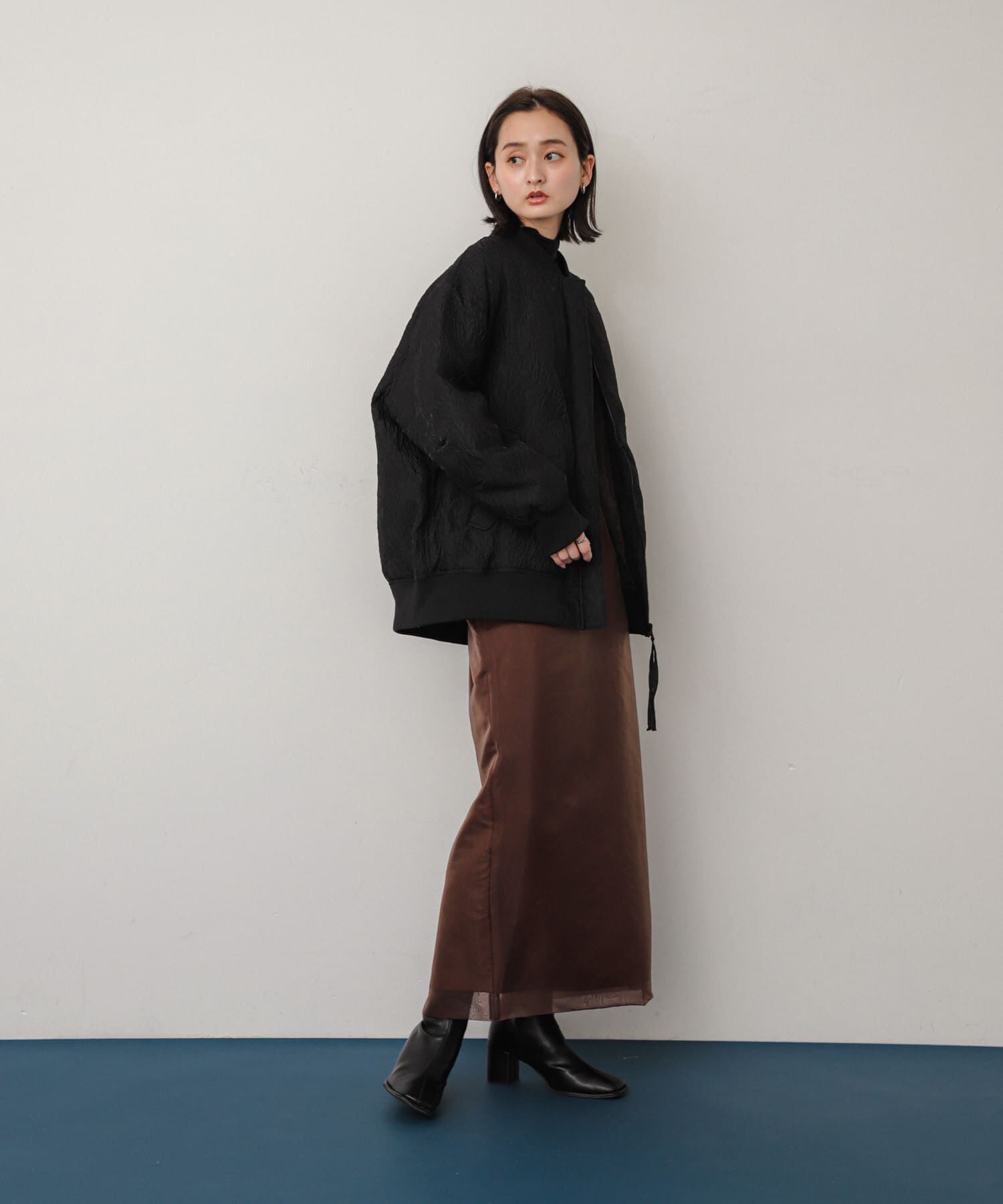 SENSE OF PLACE by URBAN RESEARCH「オーバーサイズMA-1」|ブルゾン・スタジャン|