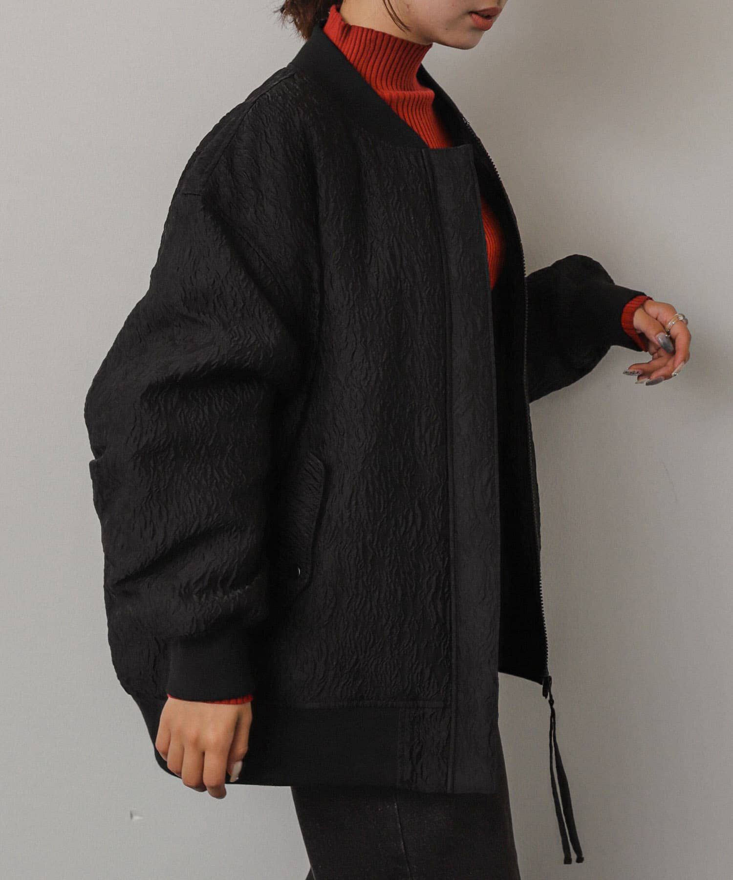 SENSE OF PLACE by URBAN RESEARCH「オーバーサイズMA-1」|ブルゾン・スタジャン|