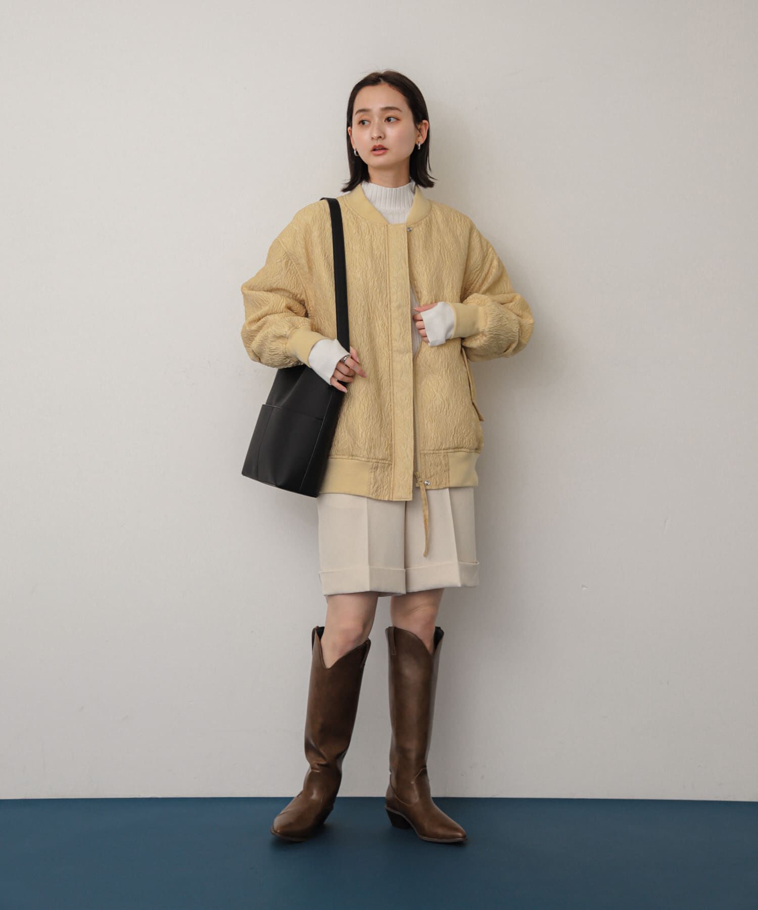 SENSE OF PLACE by URBAN RESEARCH「オーバーサイズMA-1」|ブルゾン・スタジャン|