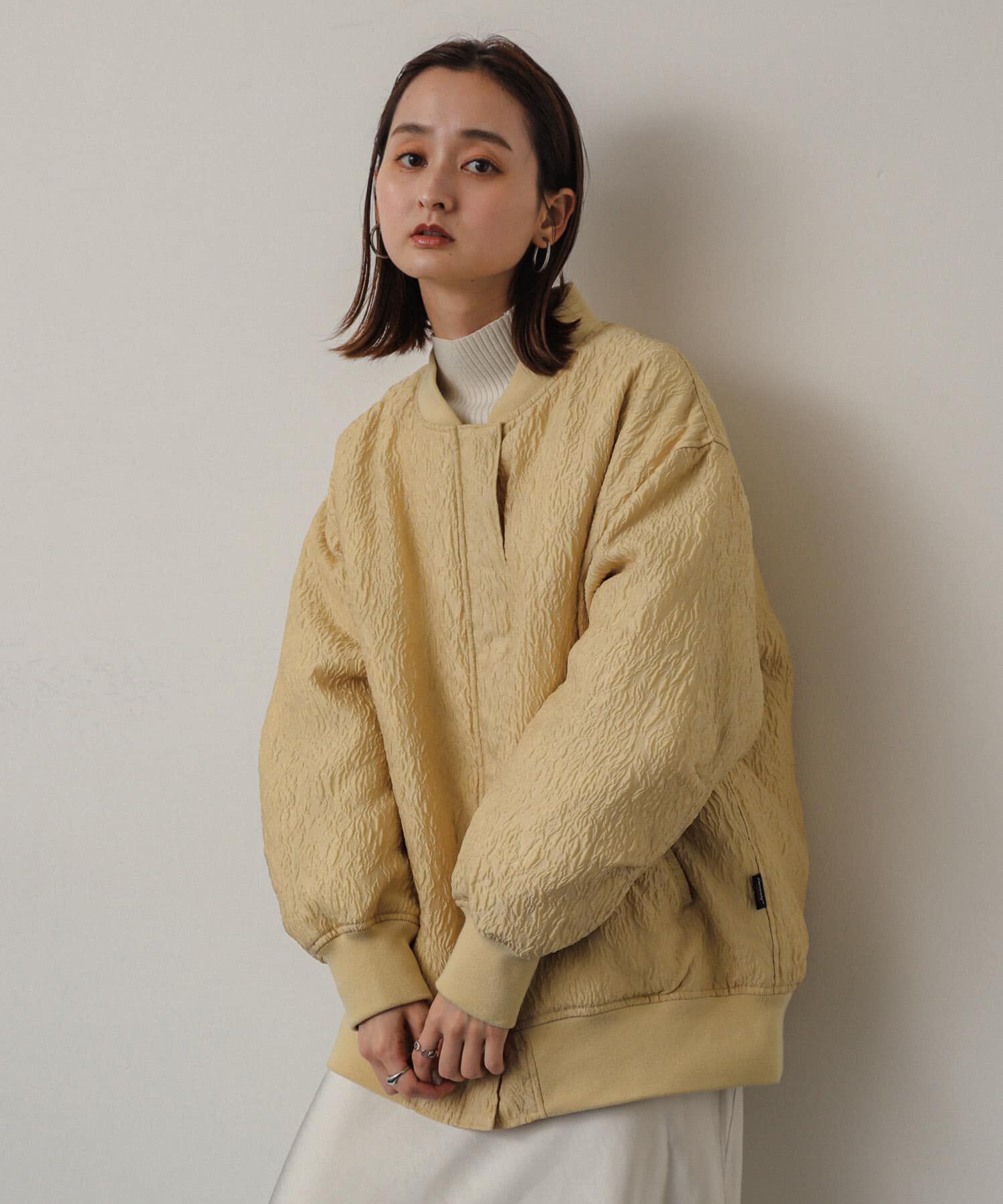 SENSE OF PLACE by URBAN RESEARCH「オーバーサイズMA-1」|ブルゾン・スタジャン|