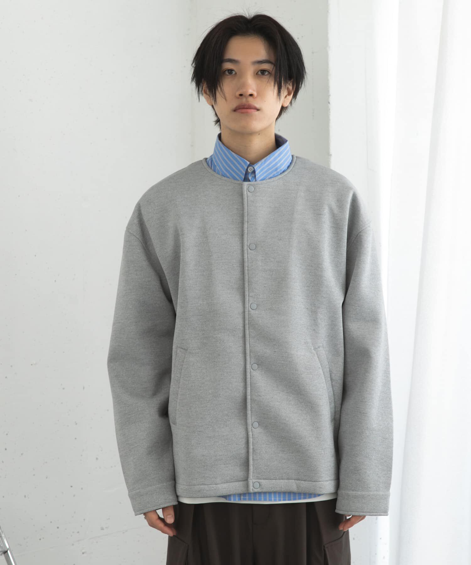 SENSE OF PLACE by URBAN RESEARCH「ポンチクルーネックカーディガン」|カーディガン|