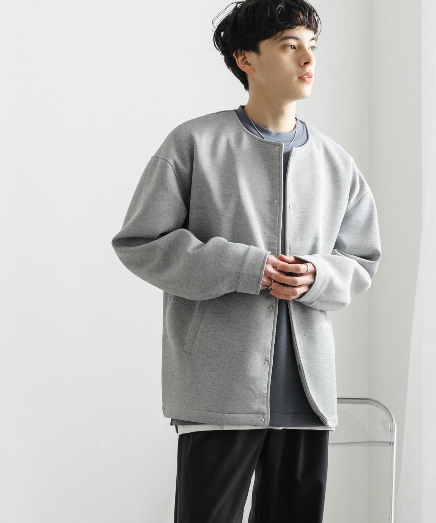 SENSE OF PLACE by URBAN RESEARCH「ポンチクルーネックカーディガン」|カーディガン|