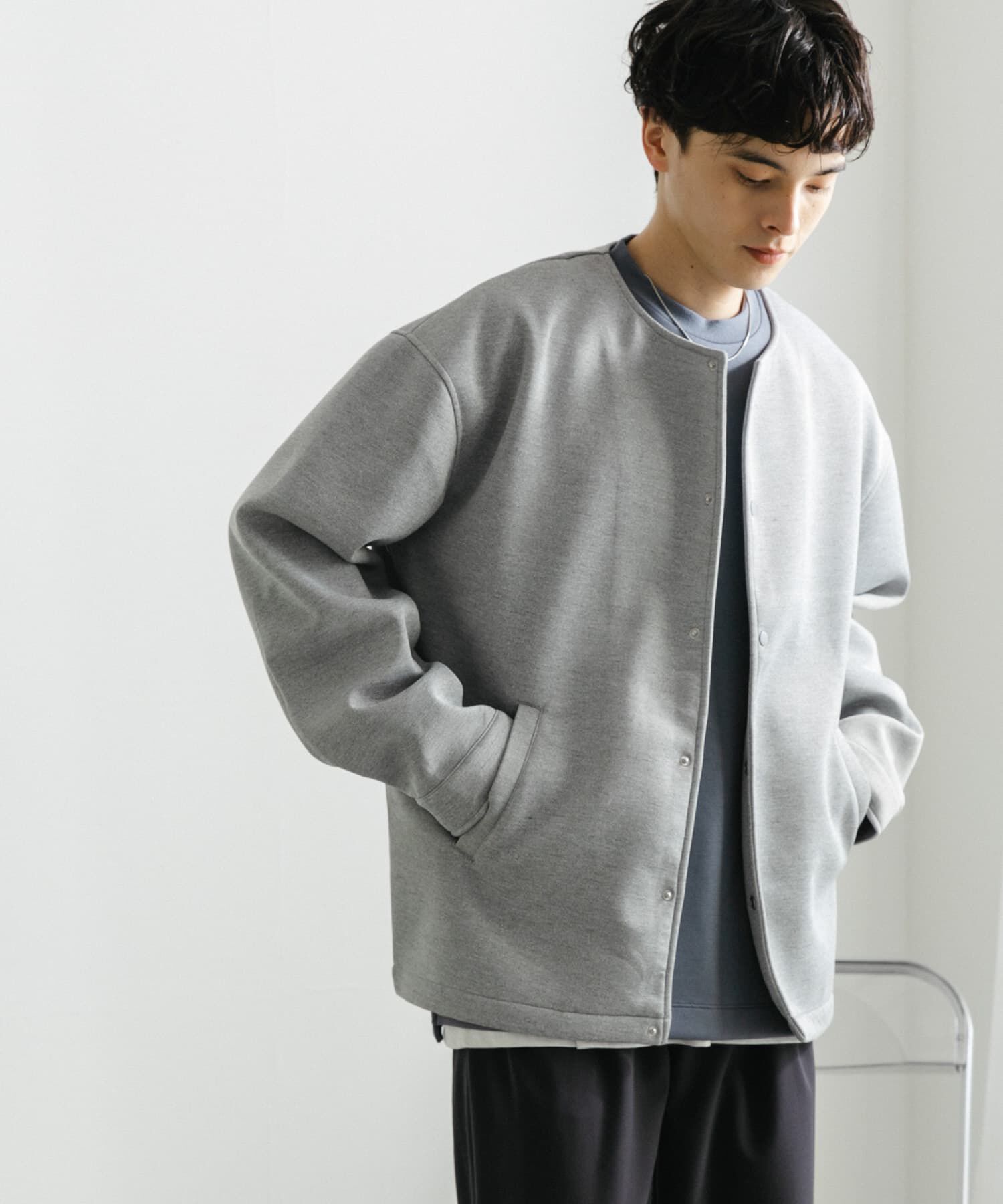 SENSE OF PLACE by URBAN RESEARCH「ポンチクルーネックカーディガン」|カーディガン|