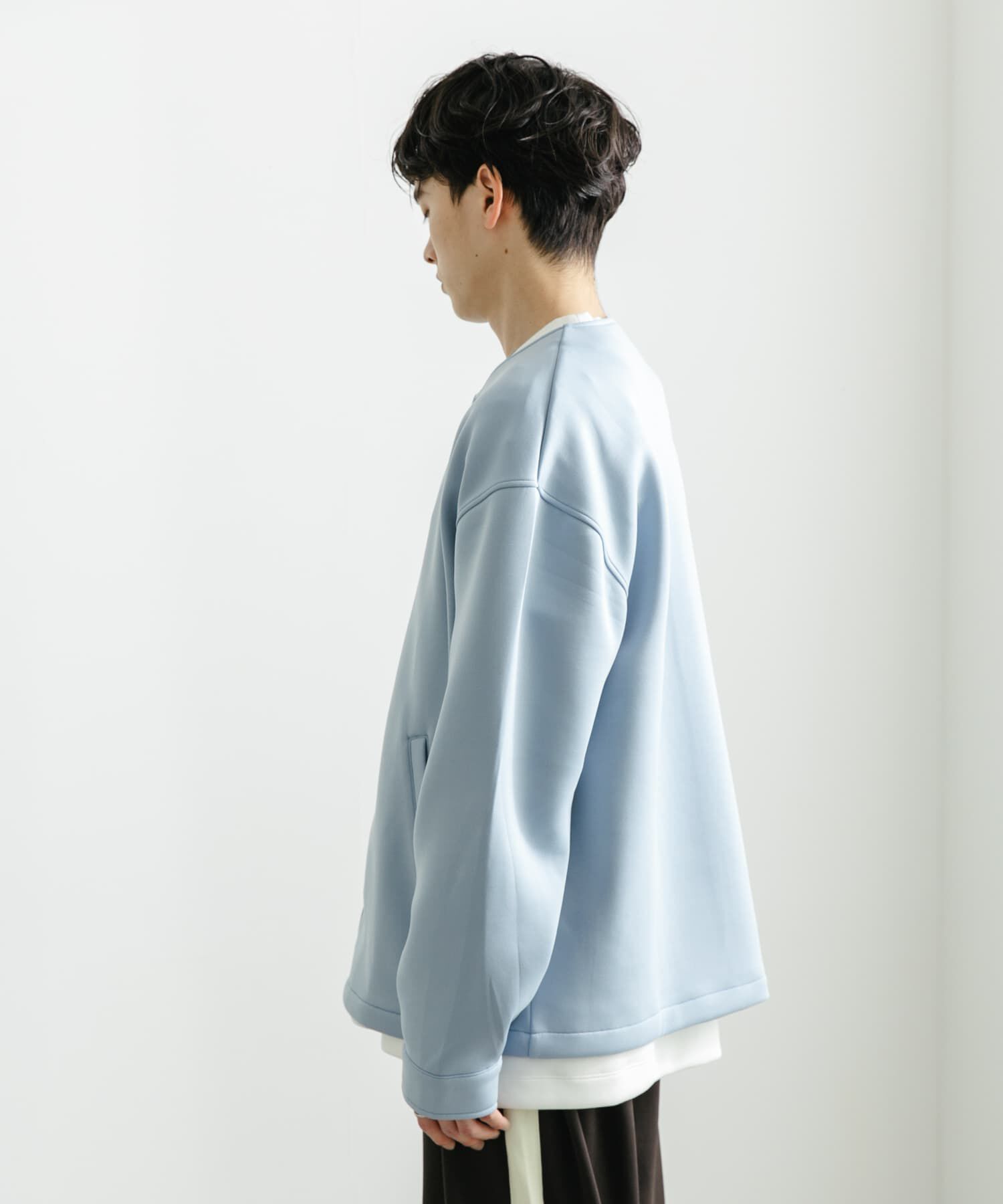 SENSE OF PLACE by URBAN RESEARCH「ポンチクルーネックカーディガン」|カーディガン|