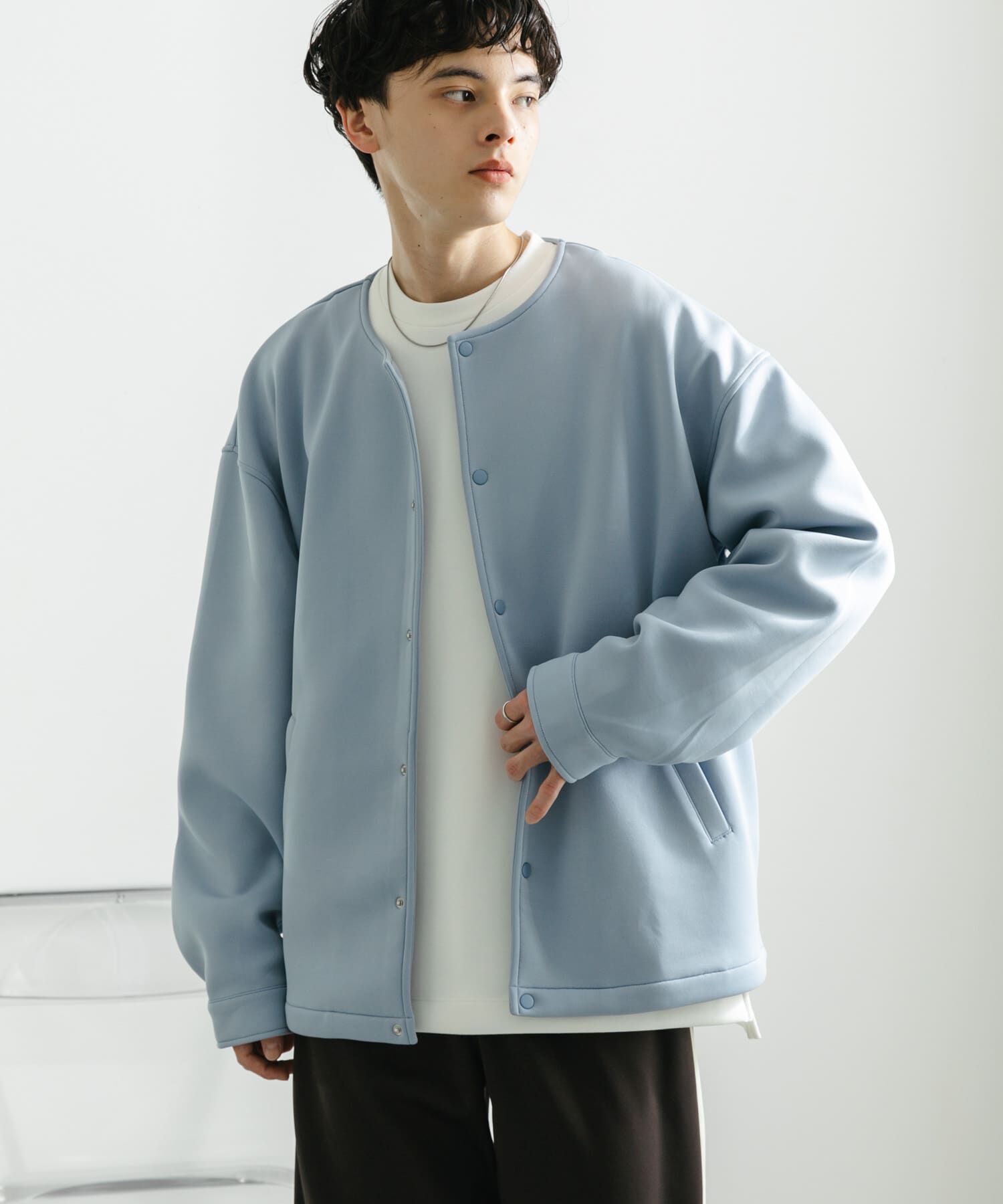 SENSE OF PLACE by URBAN RESEARCH「ポンチクルーネックカーディガン」|カーディガン|