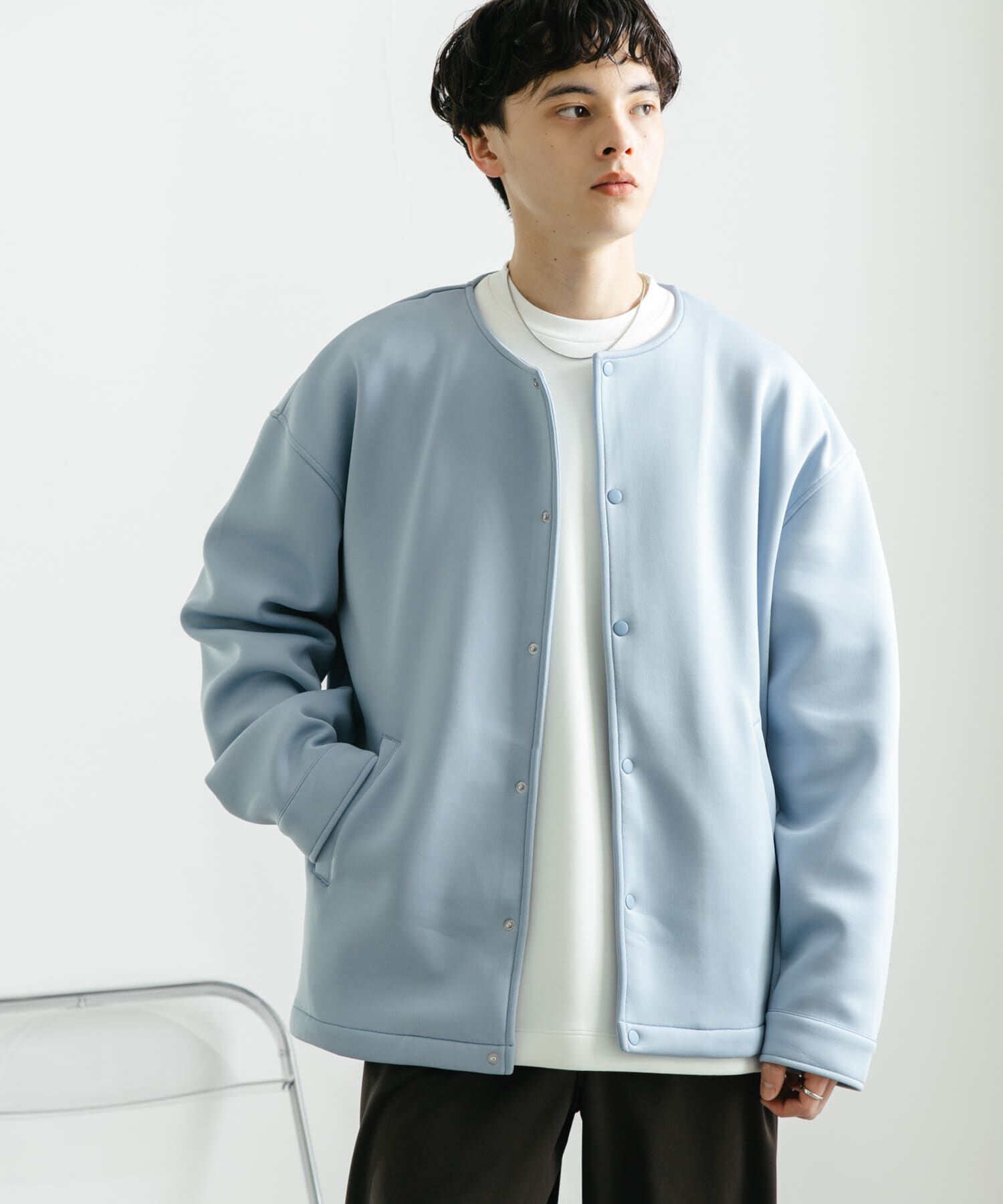 SENSE OF PLACE by URBAN RESEARCH「ポンチクルーネックカーディガン」|カーディガン|