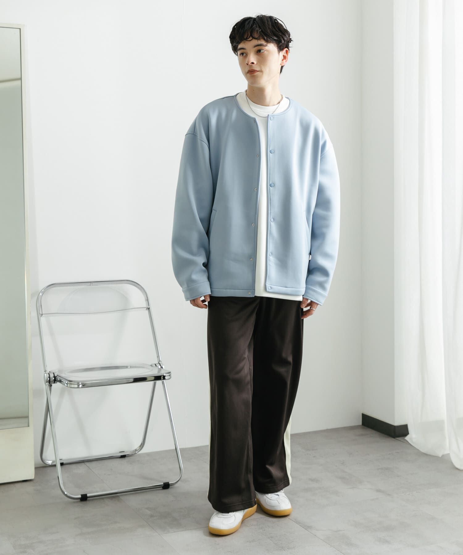 SENSE OF PLACE by URBAN RESEARCH「ポンチクルーネックカーディガン」|カーディガン|