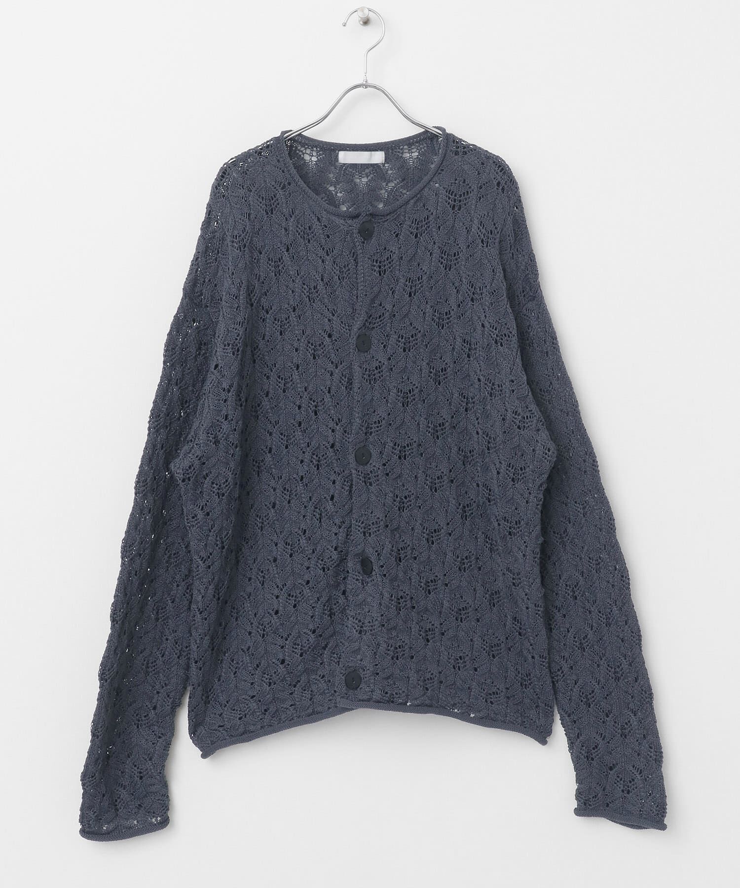 SENSE OF PLACE by URBAN RESEARCH「ケーブルメッシュクルーネックカーディガン」|カーディガン|