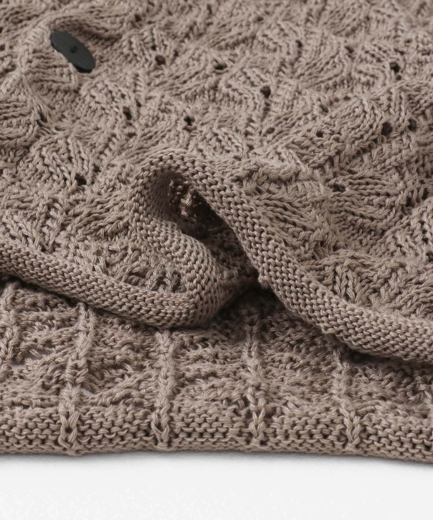 SENSE OF PLACE by URBAN RESEARCH「ケーブルメッシュクルーネックカーディガン」|カーディガン|