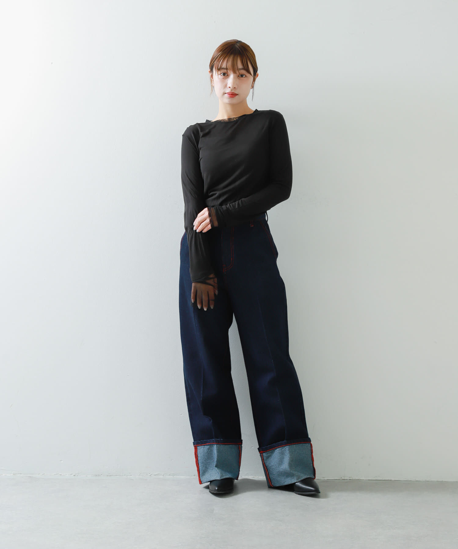 SENSE OF PLACE by URBAN RESEARCH「シアーレイヤードTシャツ」|Tシャツ・カットソー|