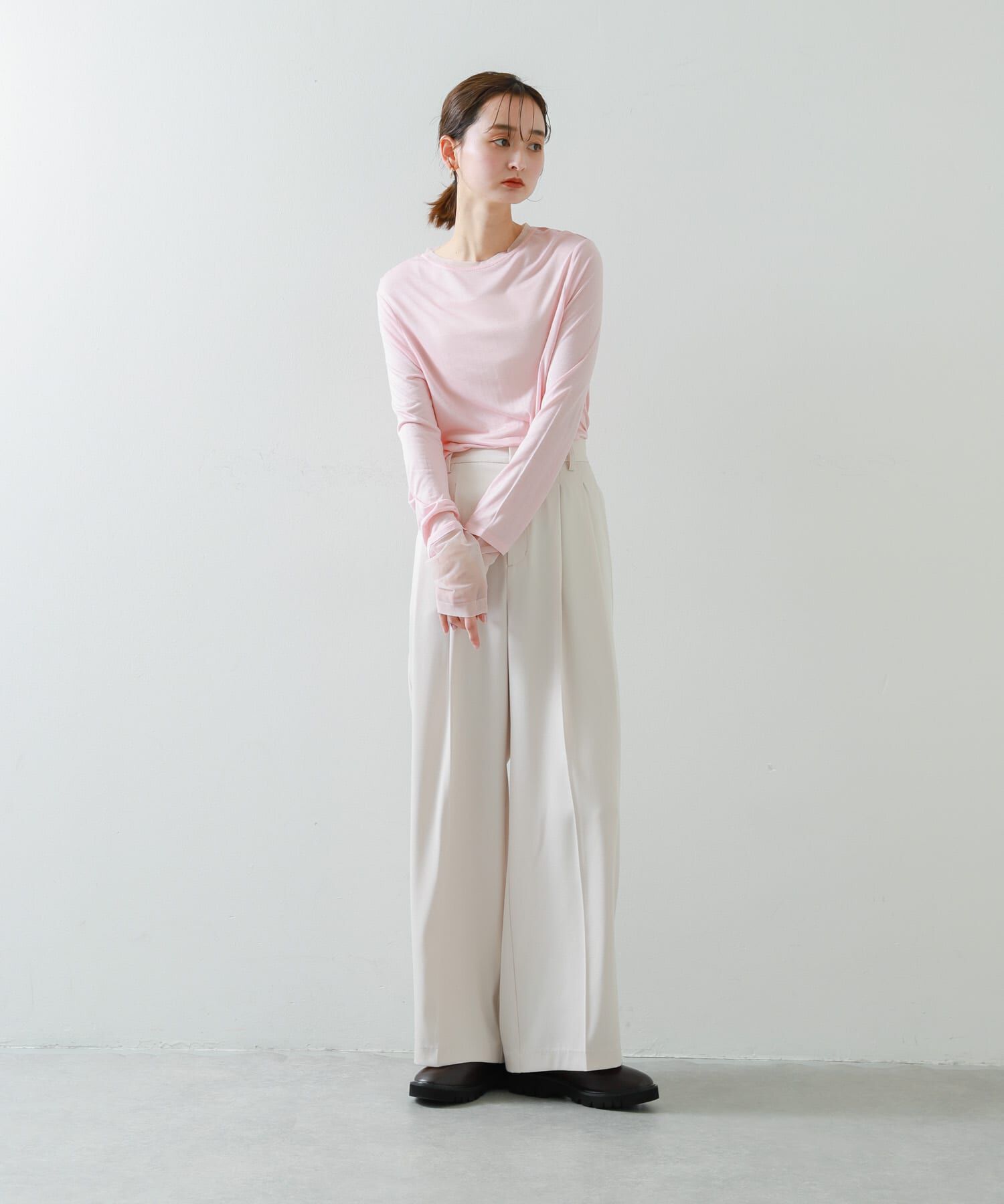 SENSE OF PLACE by URBAN RESEARCH「シアーレイヤードTシャツ」|Tシャツ・カットソー|