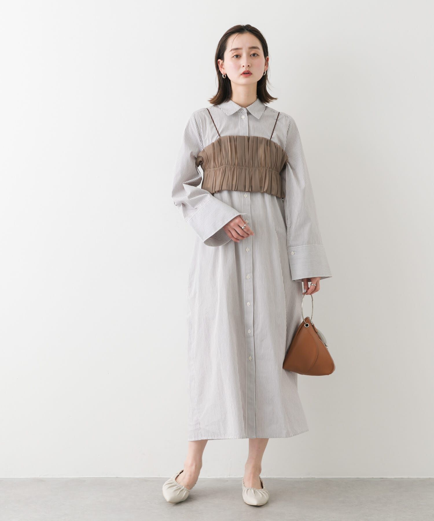 SENSE OF PLACE by URBAN RESEARCH「ビスチェセットワンピース」|ワンピース|