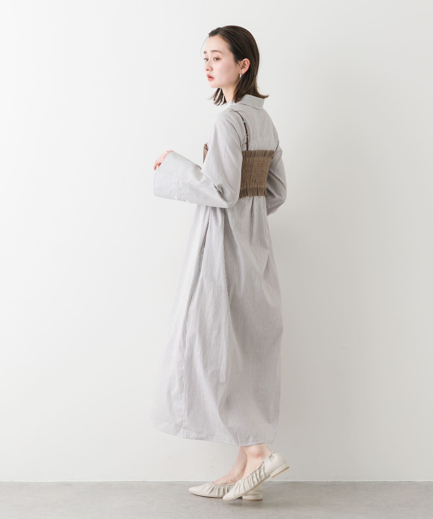 SENSE OF PLACE by URBAN RESEARCH「ビスチェセットワンピース」|ワンピース|